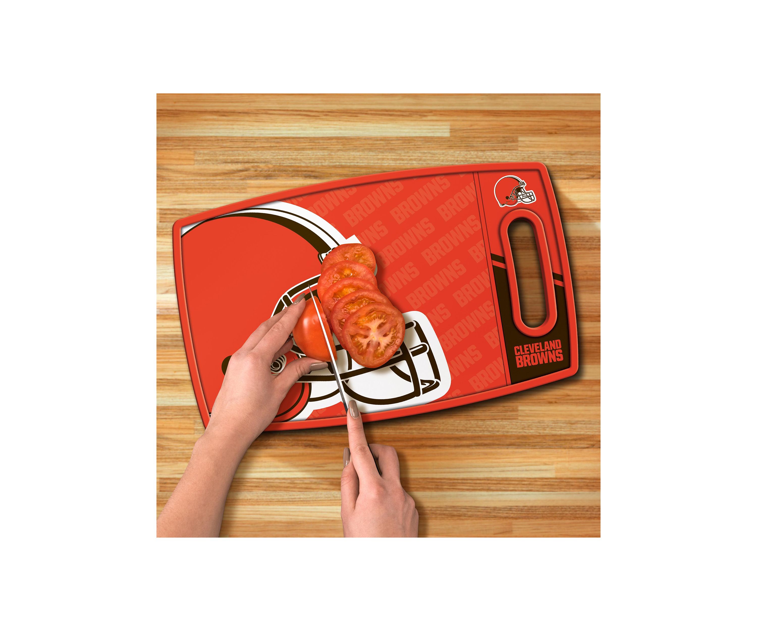 YouTheFan NFL Cleveland Browns Logo Series Cutting Board