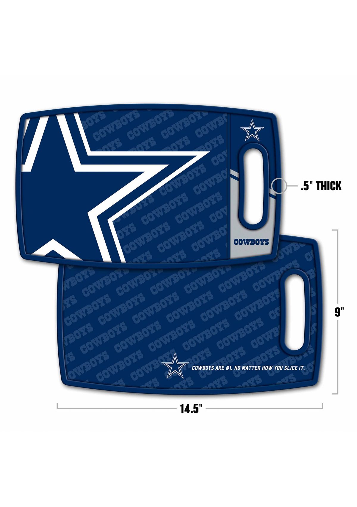 YouTheFan NFL Dallas Cowboys Logo Series Cutting Board