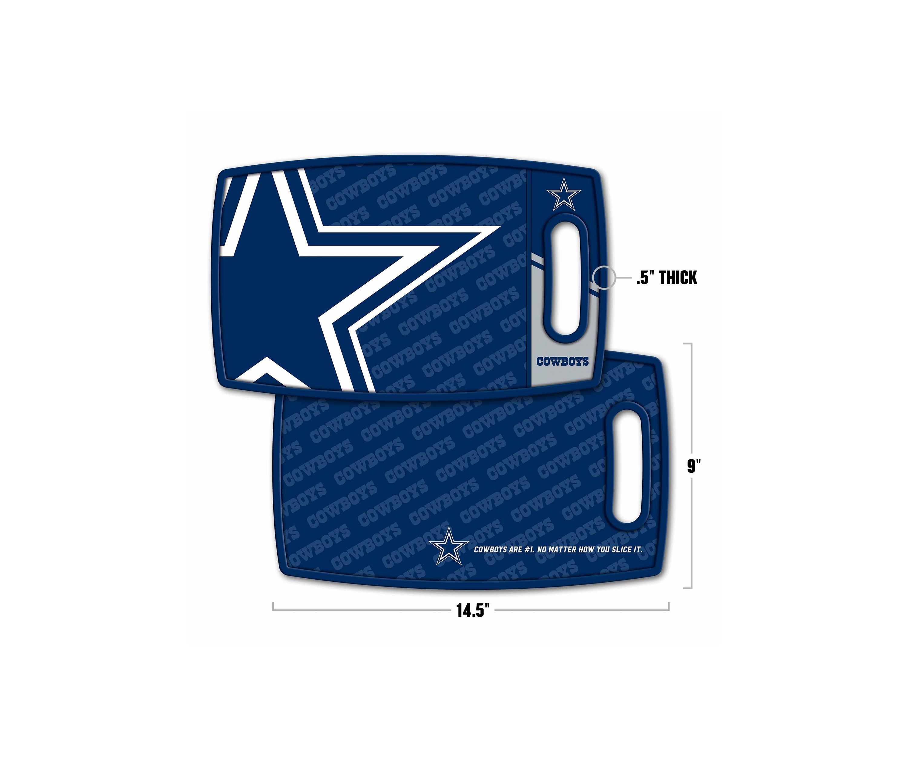 YouTheFan NFL Dallas Cowboys Logo Series Cutting Board