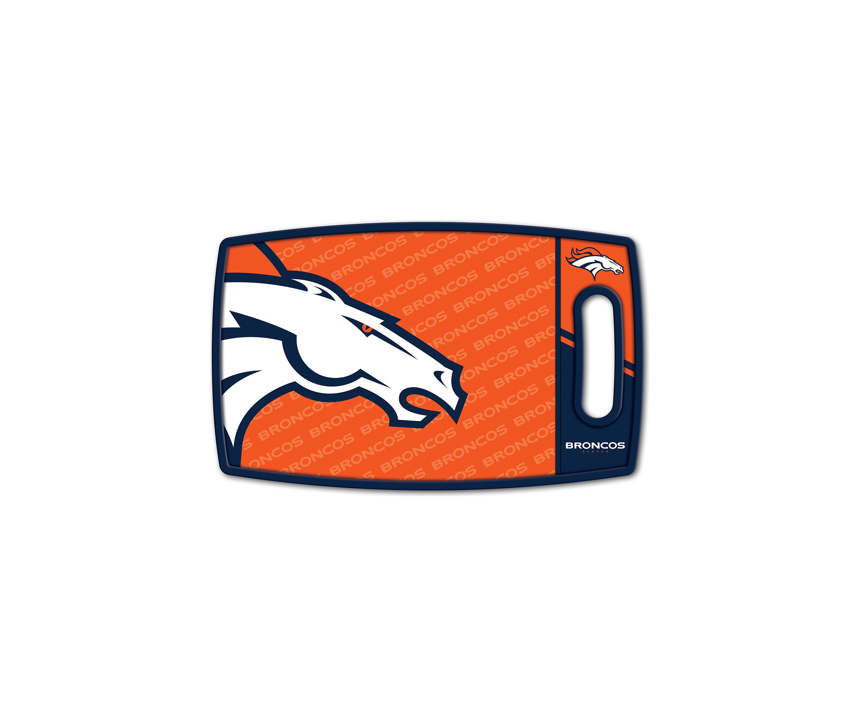 YouTheFan NFL Denver Broncos Logo Series Cutting Board