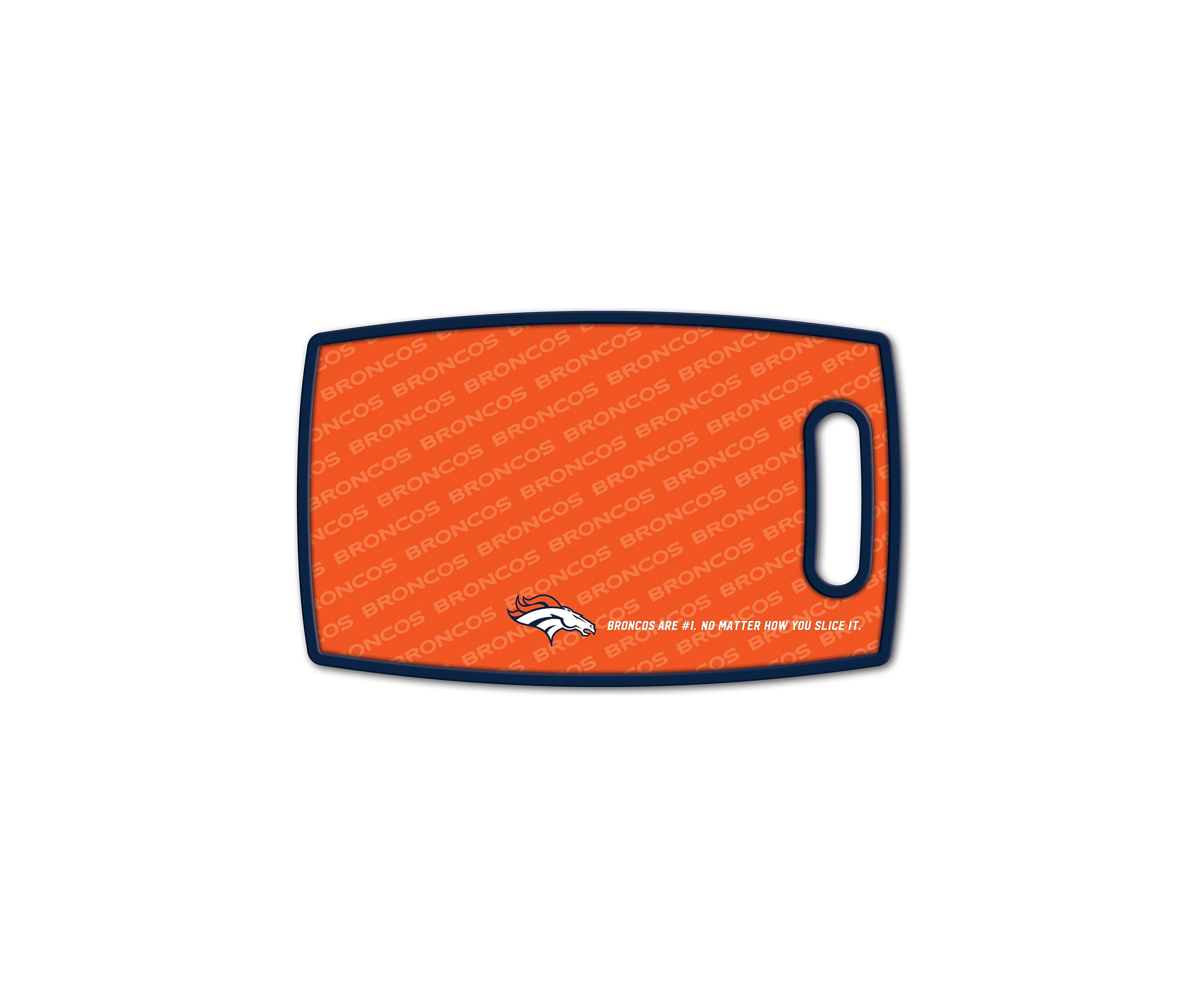 YouTheFan NFL Denver Broncos Logo Series Cutting Board