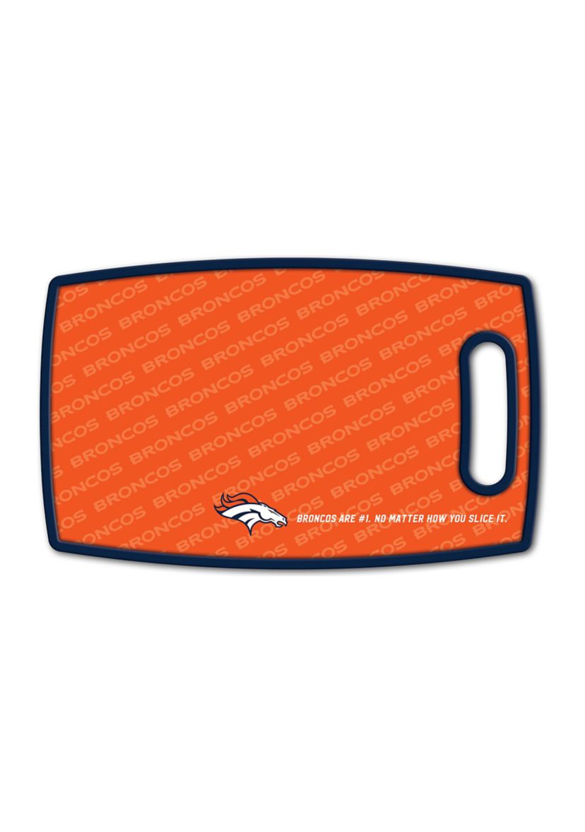 YouTheFan NFL Denver Broncos Logo Series Cutting Board