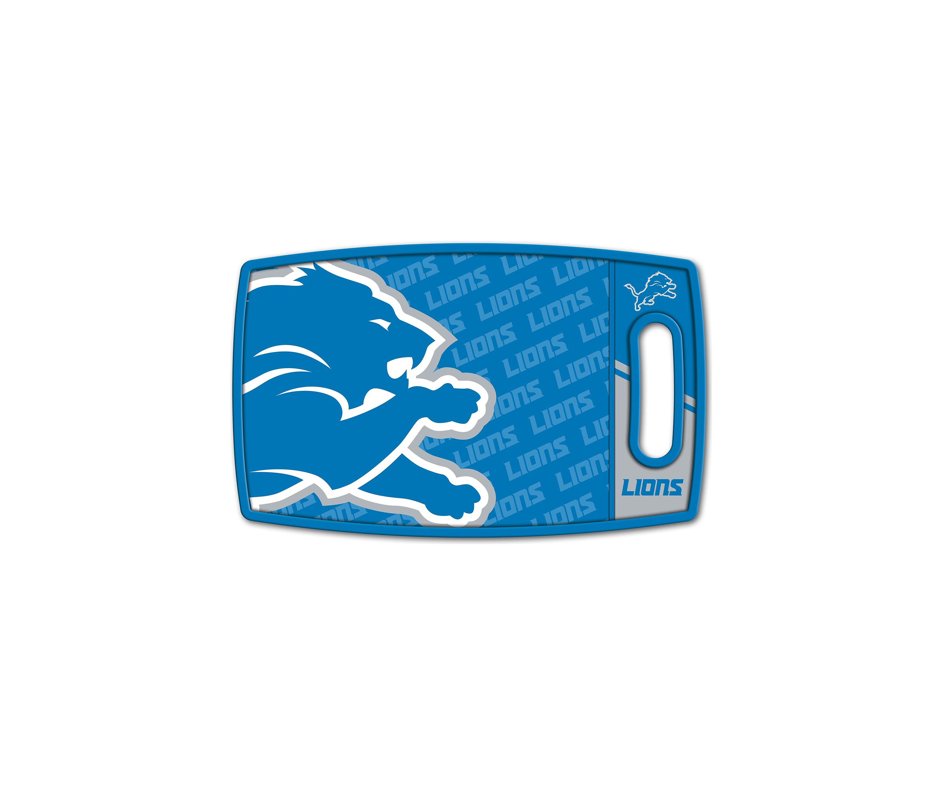 YouTheFan NFL Detroit Lions Logo Series Cutting Board