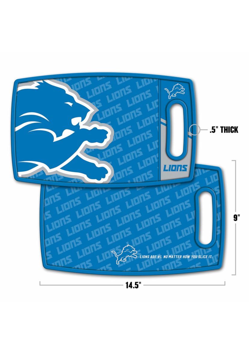 YouTheFan NFL Detroit Lions Logo Series Cutting Board