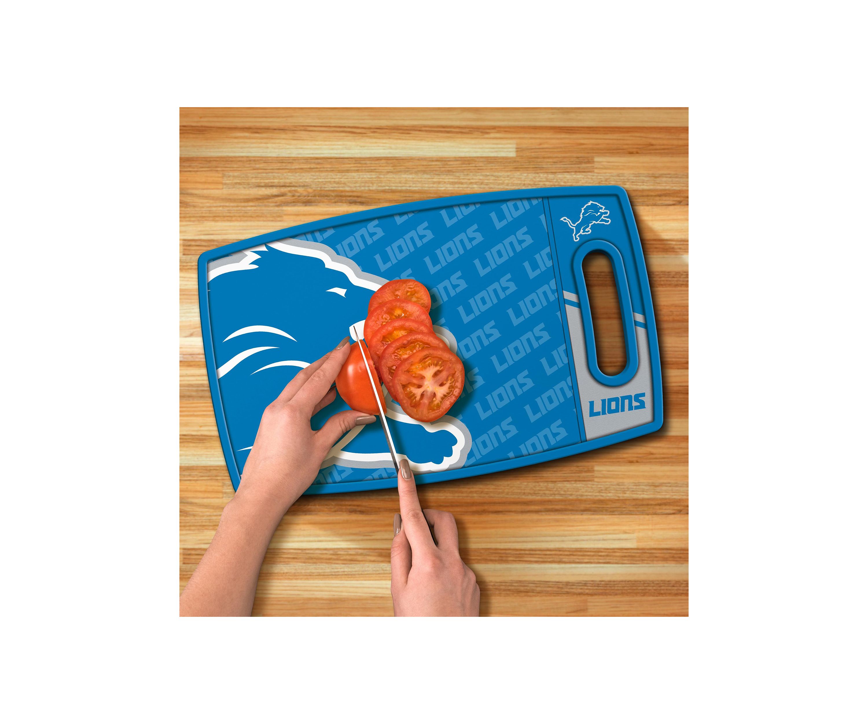 YouTheFan NFL Detroit Lions Logo Series Cutting Board