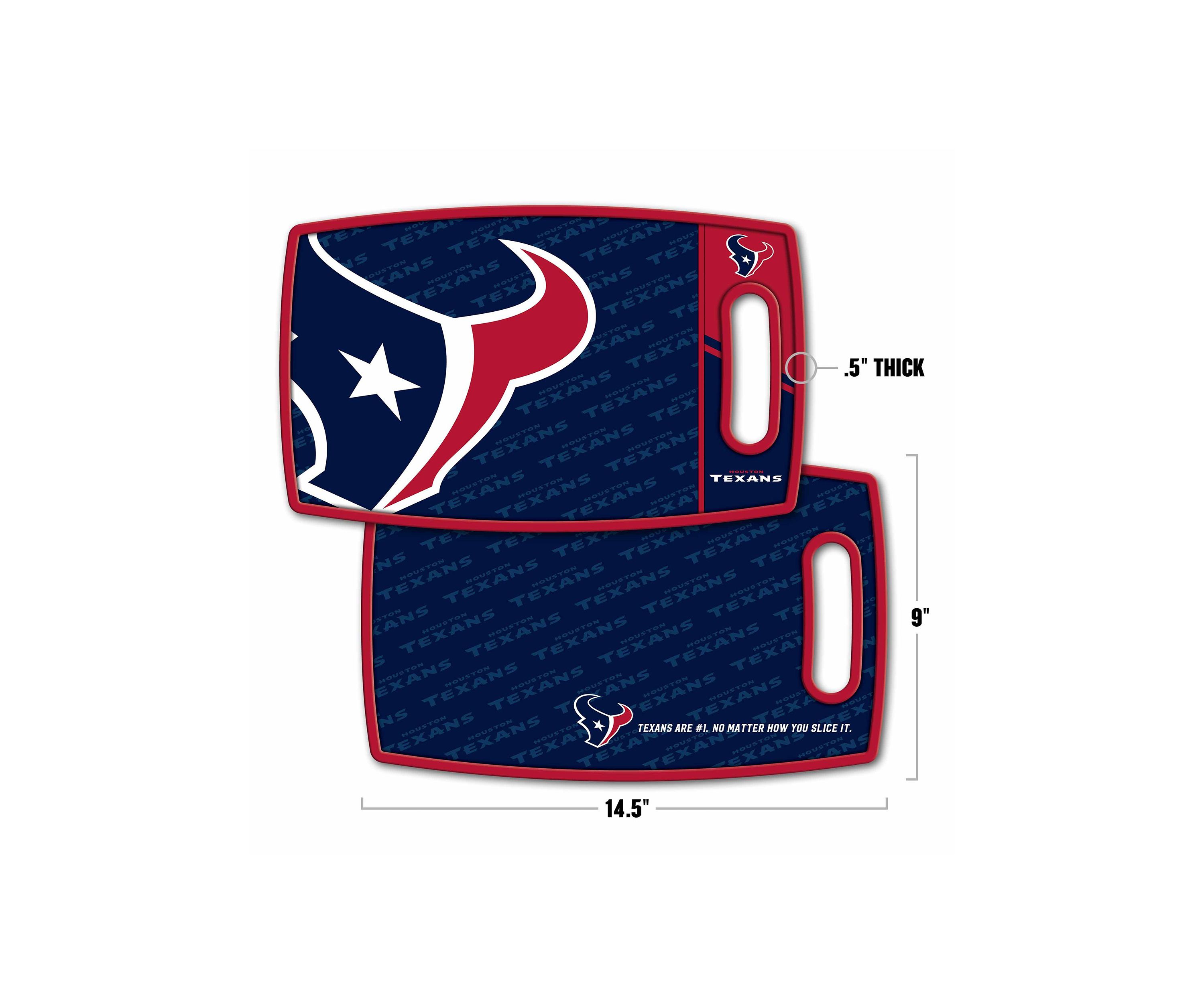 YouTheFan NFL Houston Texans Logo Series Cutting Board
