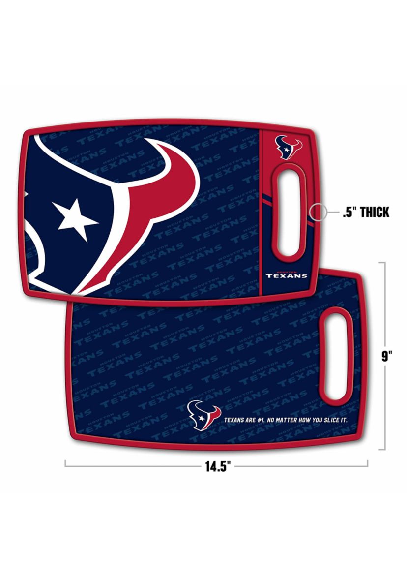 YouTheFan NFL Houston Texans Logo Series Cutting Board