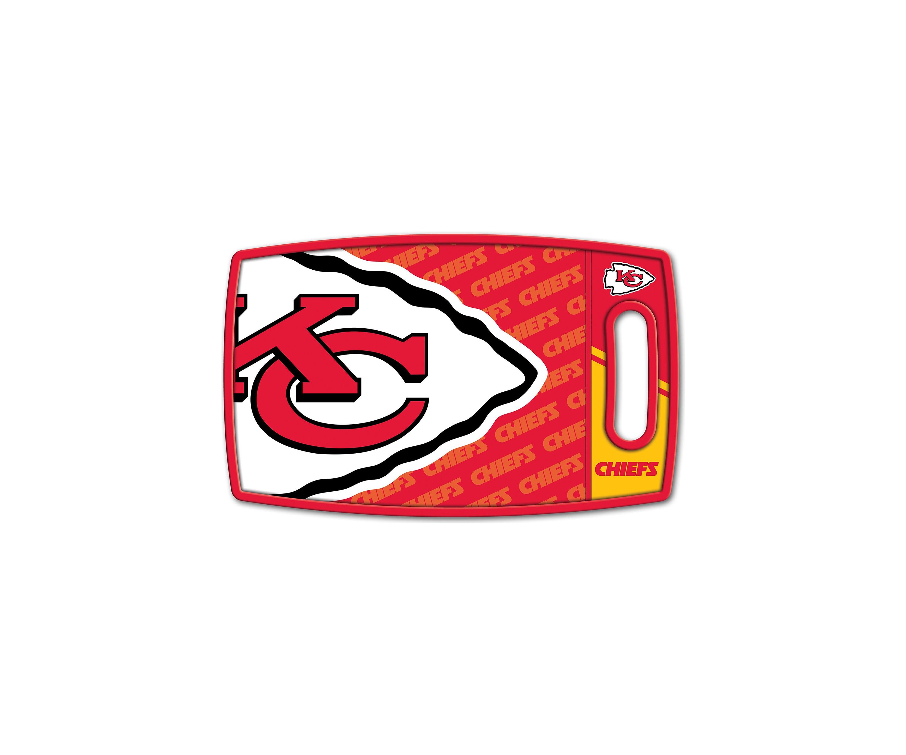 YouTheFan NFL Kansas City Chiefs Logo Series Cutting Board