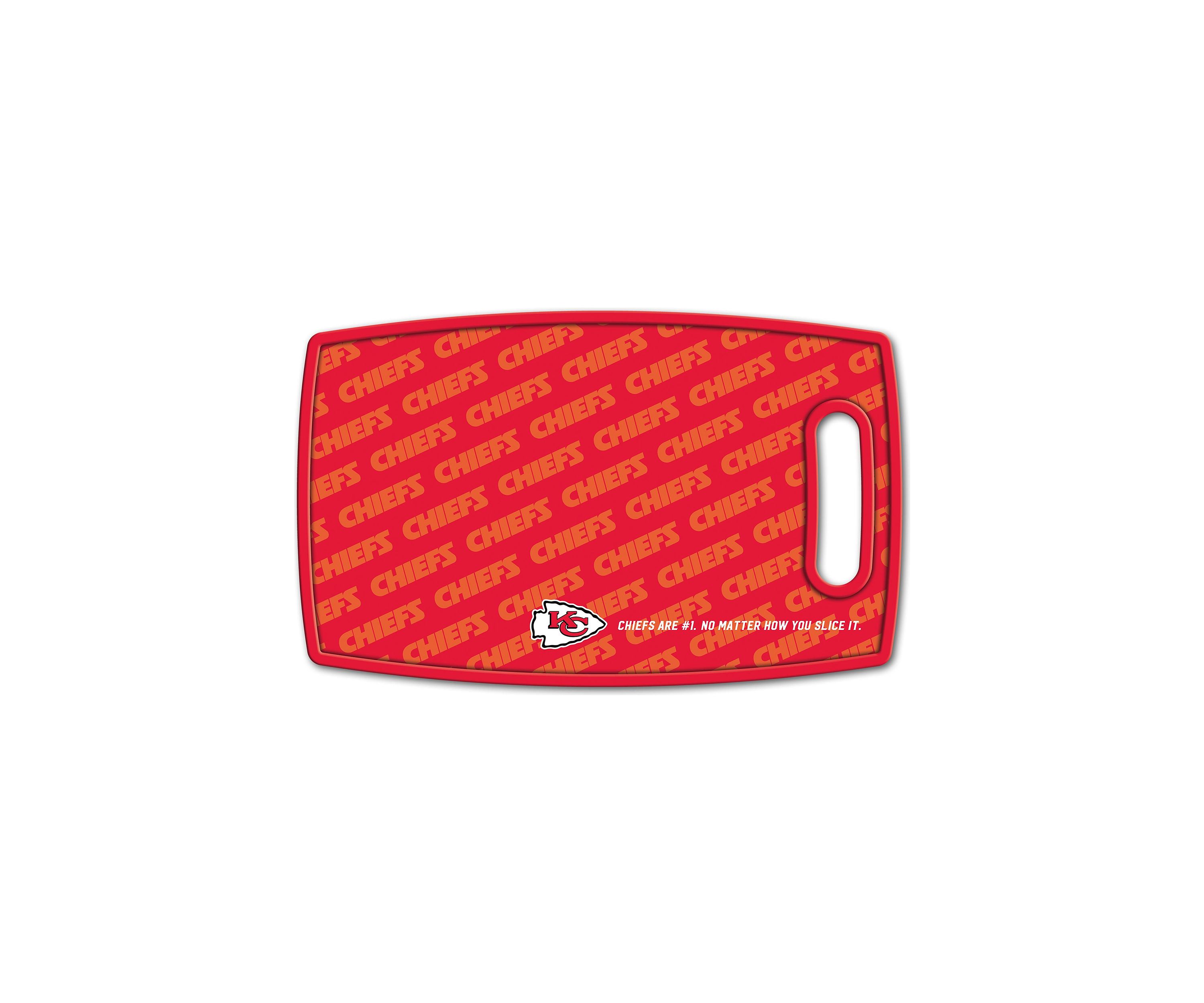 YouTheFan NFL Kansas City Chiefs Logo Series Cutting Board