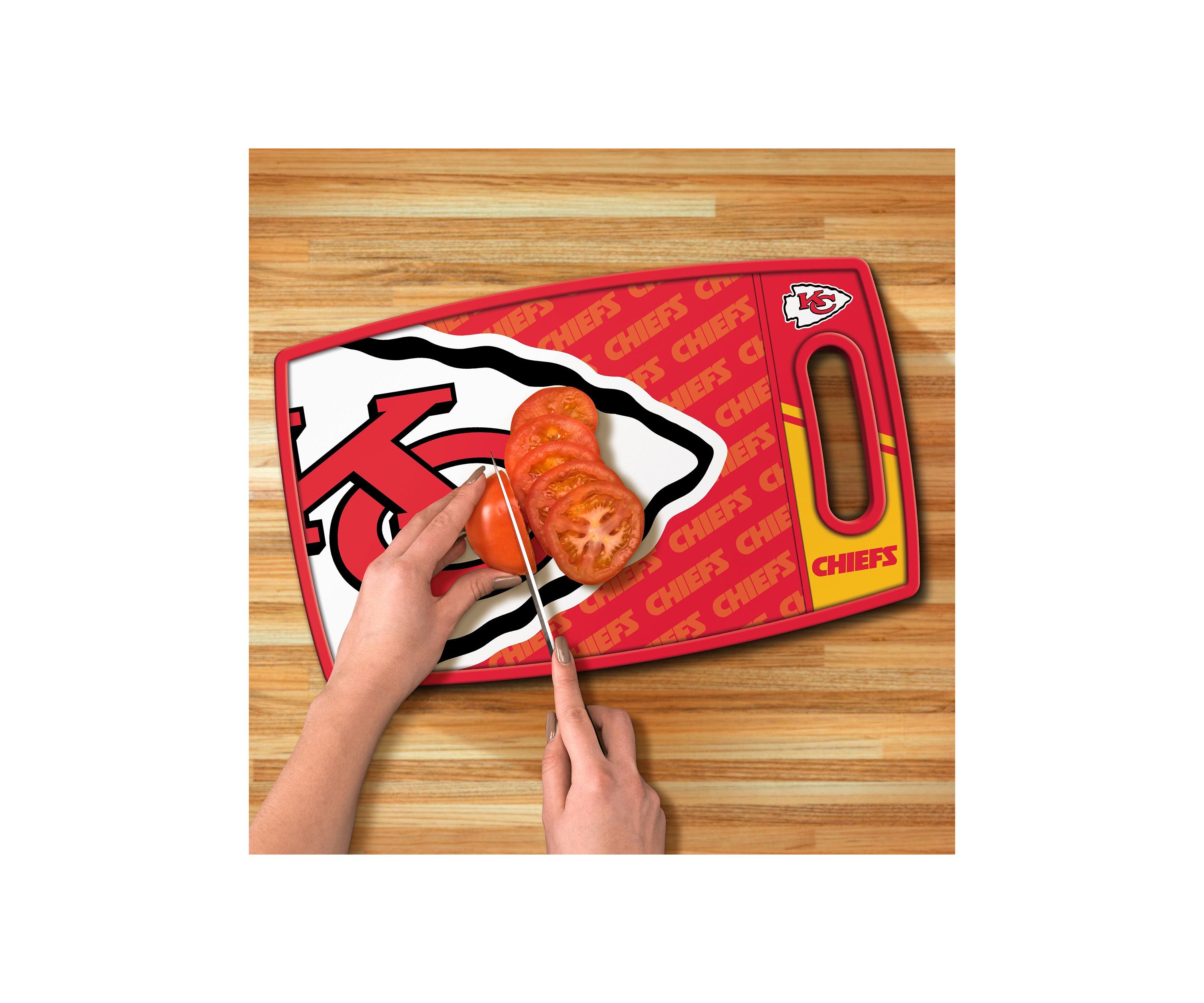YouTheFan NFL Kansas City Chiefs Logo Series Cutting Board