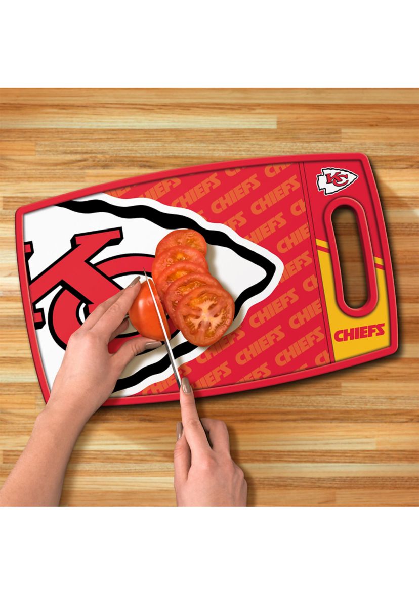 YouTheFan NFL Kansas City Chiefs Logo Series Cutting Board