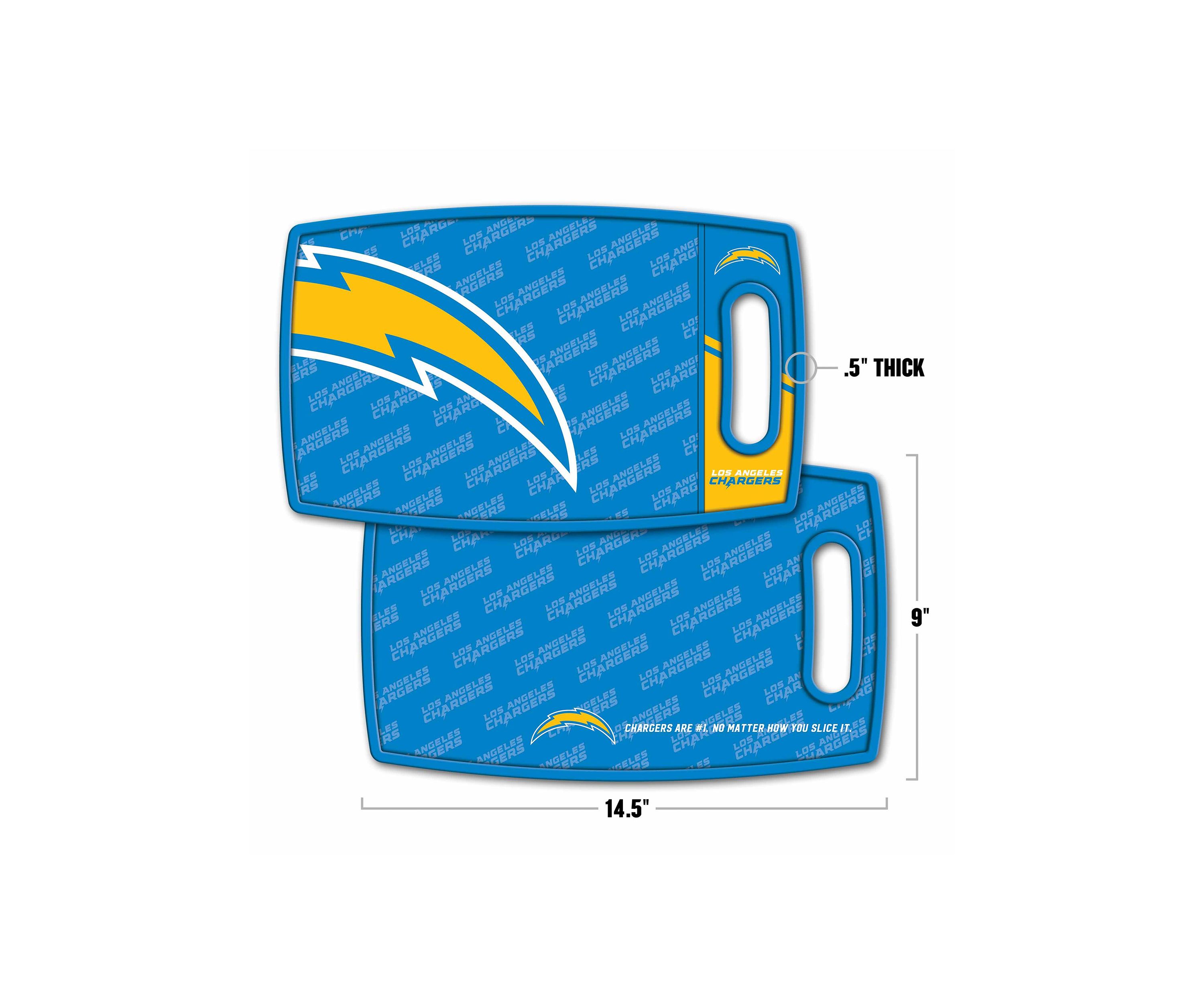 YouTheFan NFL Los Angeles Chargers Logo Series Cutting Board