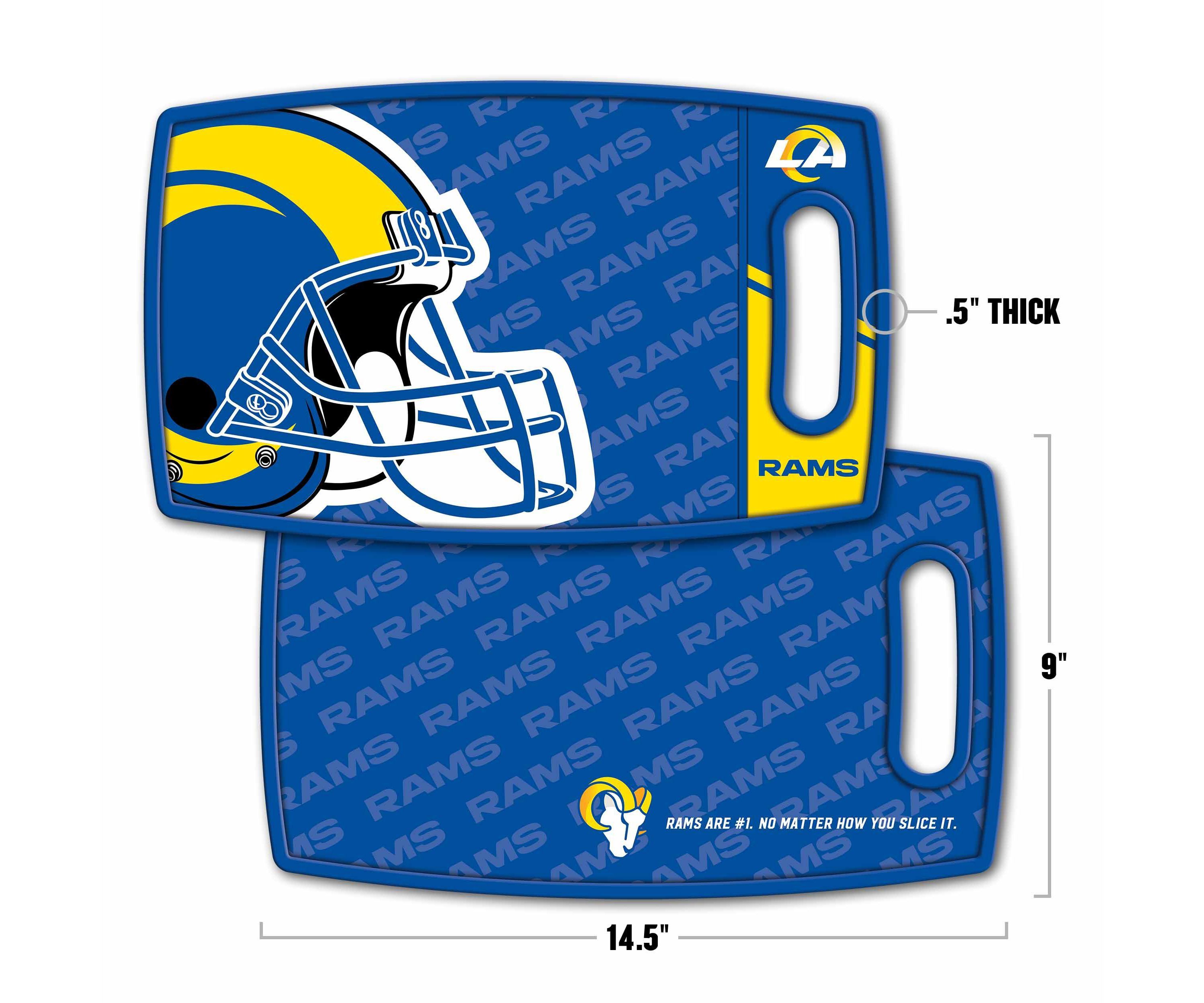 YouTheFan YouTheFan NFL Los Angeles Rams Logo Series Cutting Board | Belk
