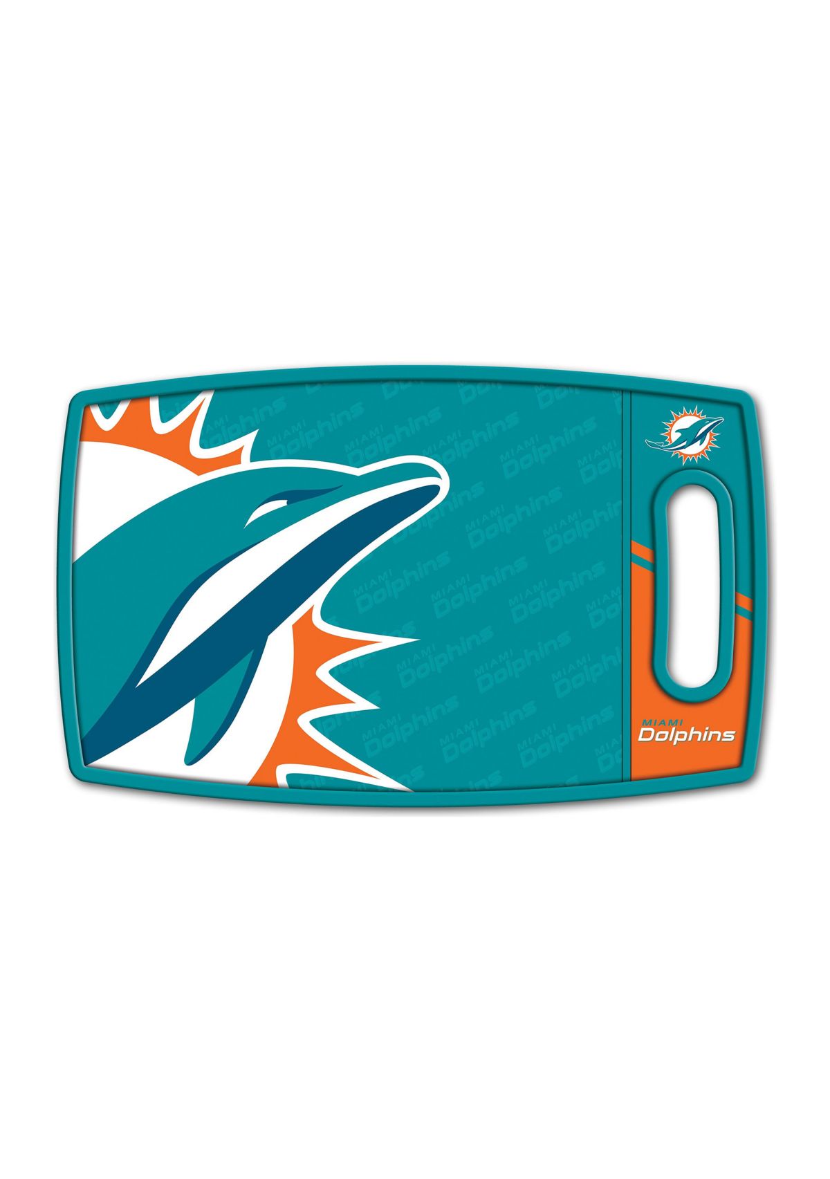 YouTheFan NFL Miami Dolphins Logo Series Cutting Board