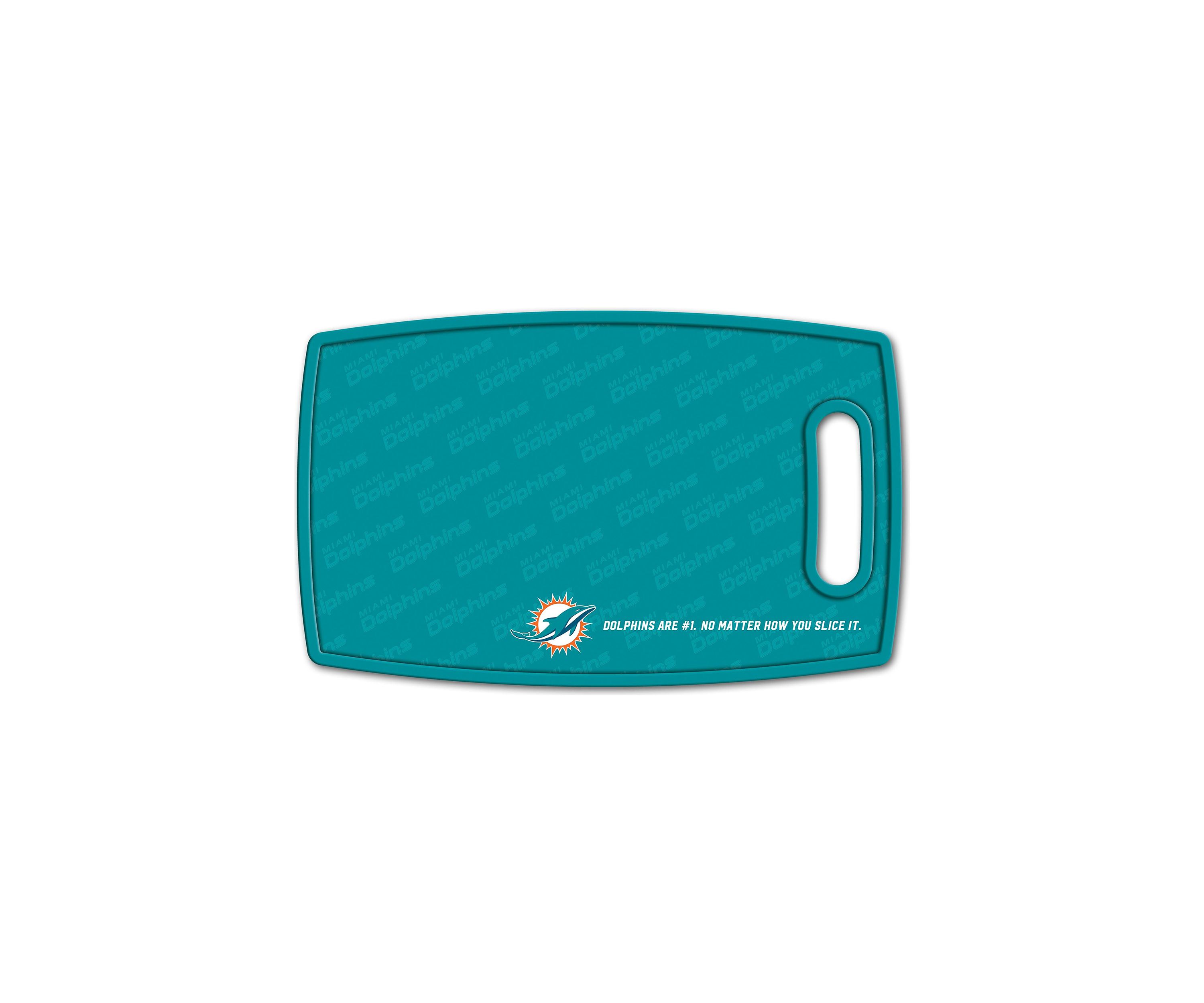 YouTheFan NFL Miami Dolphins Logo Series Cutting Board