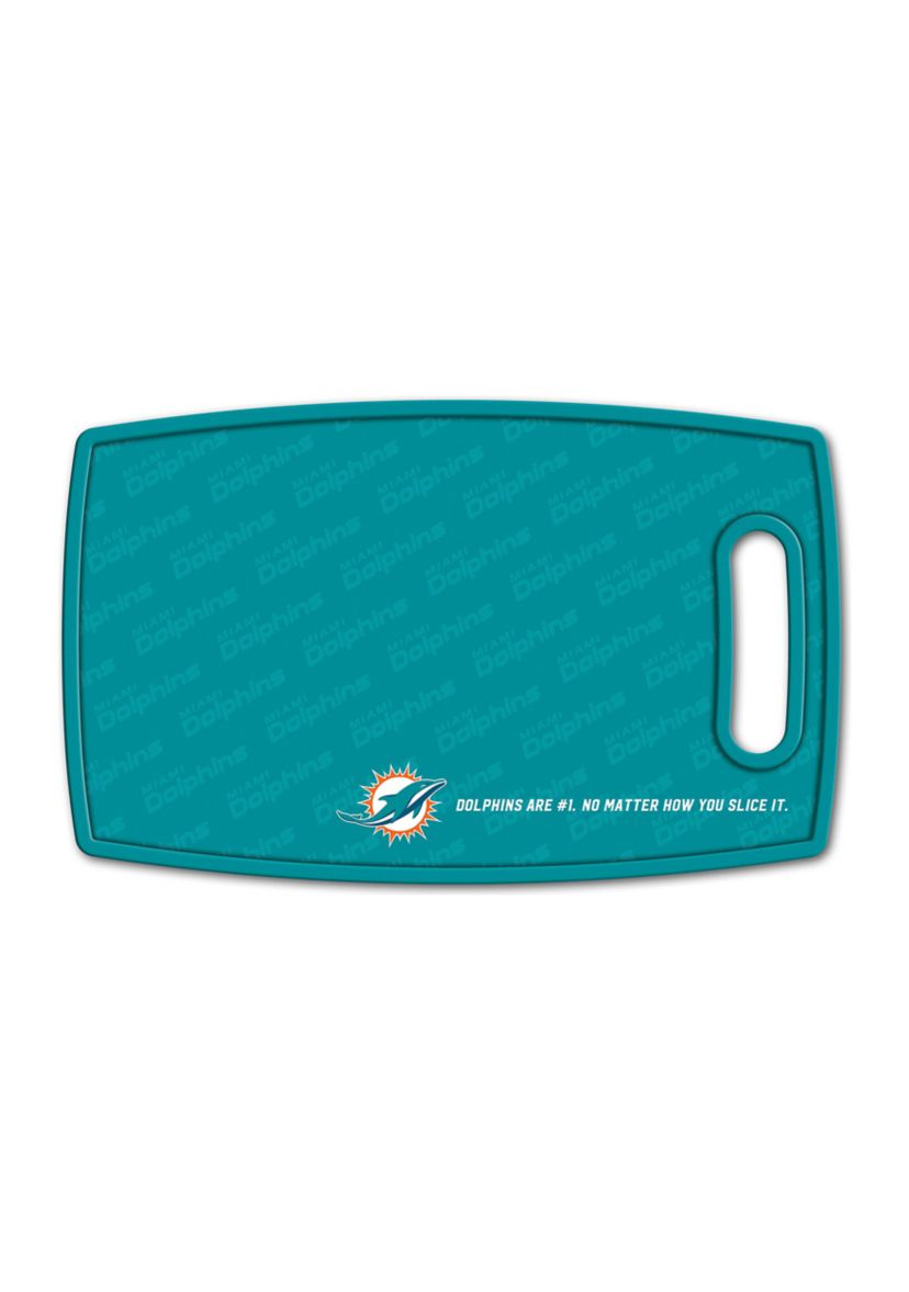 YouTheFan NFL Miami Dolphins Logo Series Cutting Board