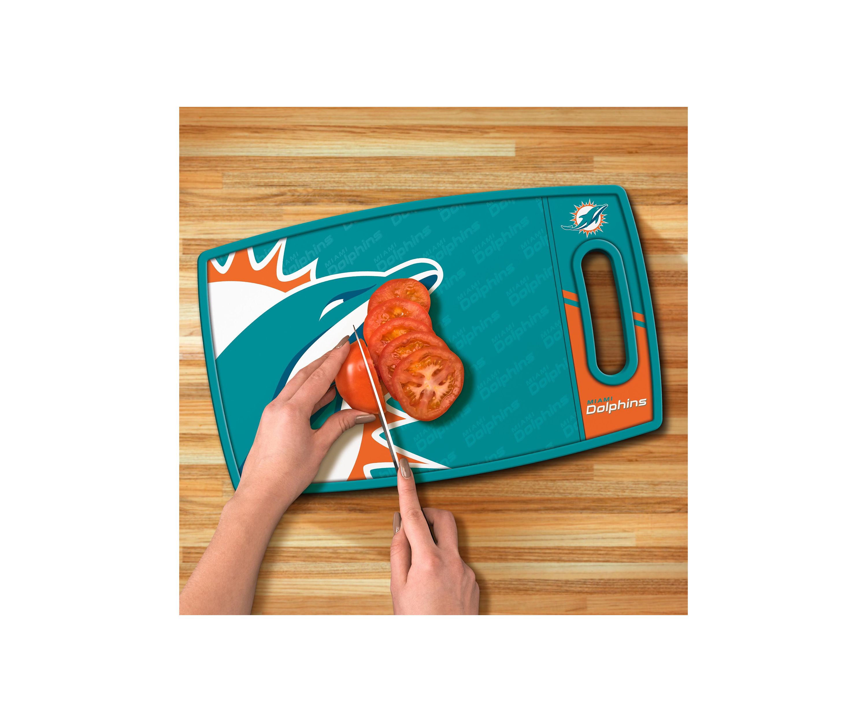 YouTheFan NFL Miami Dolphins Logo Series Cutting Board