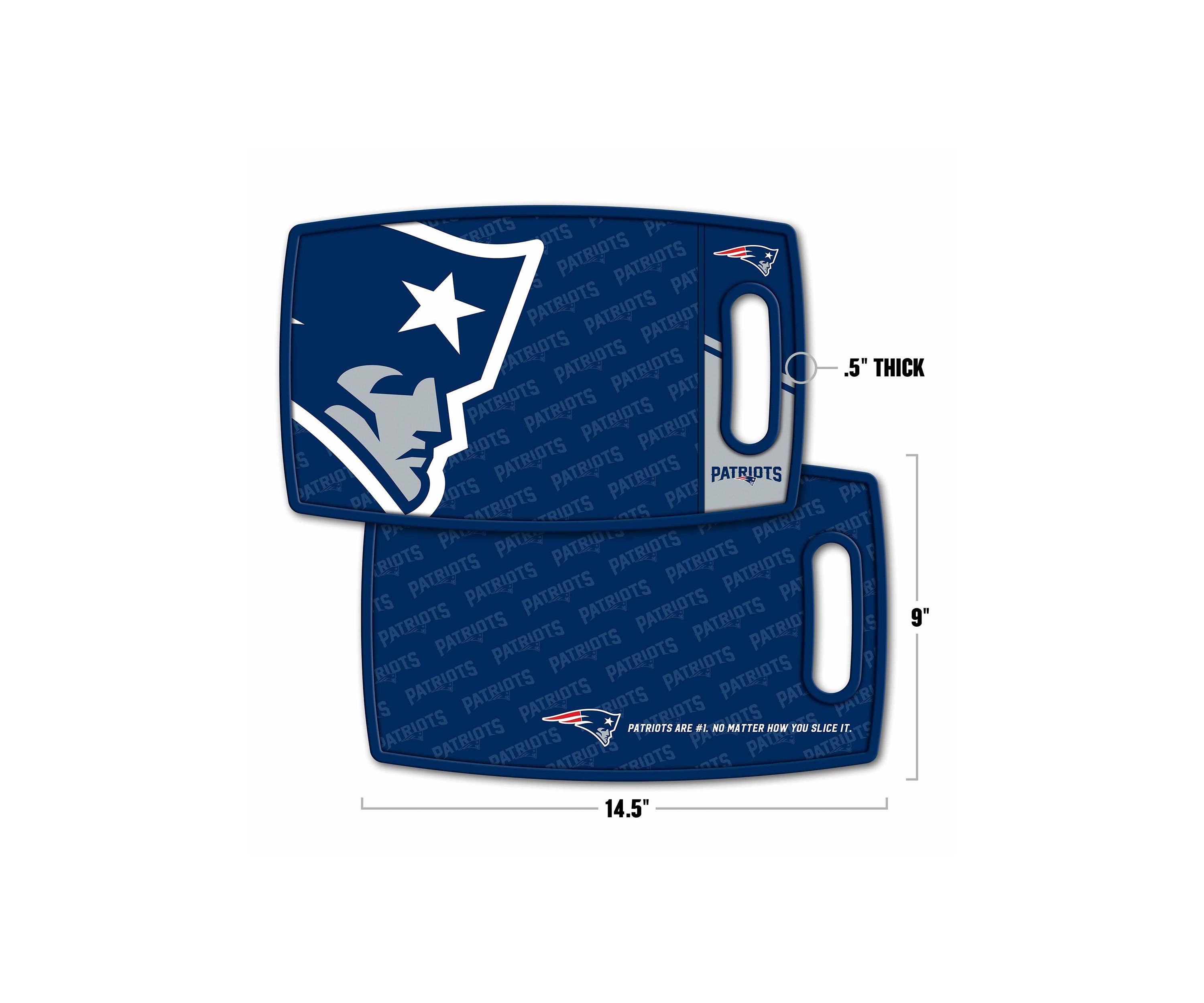 YouTheFan NFL New England Patriots Logo Series Cutting Board