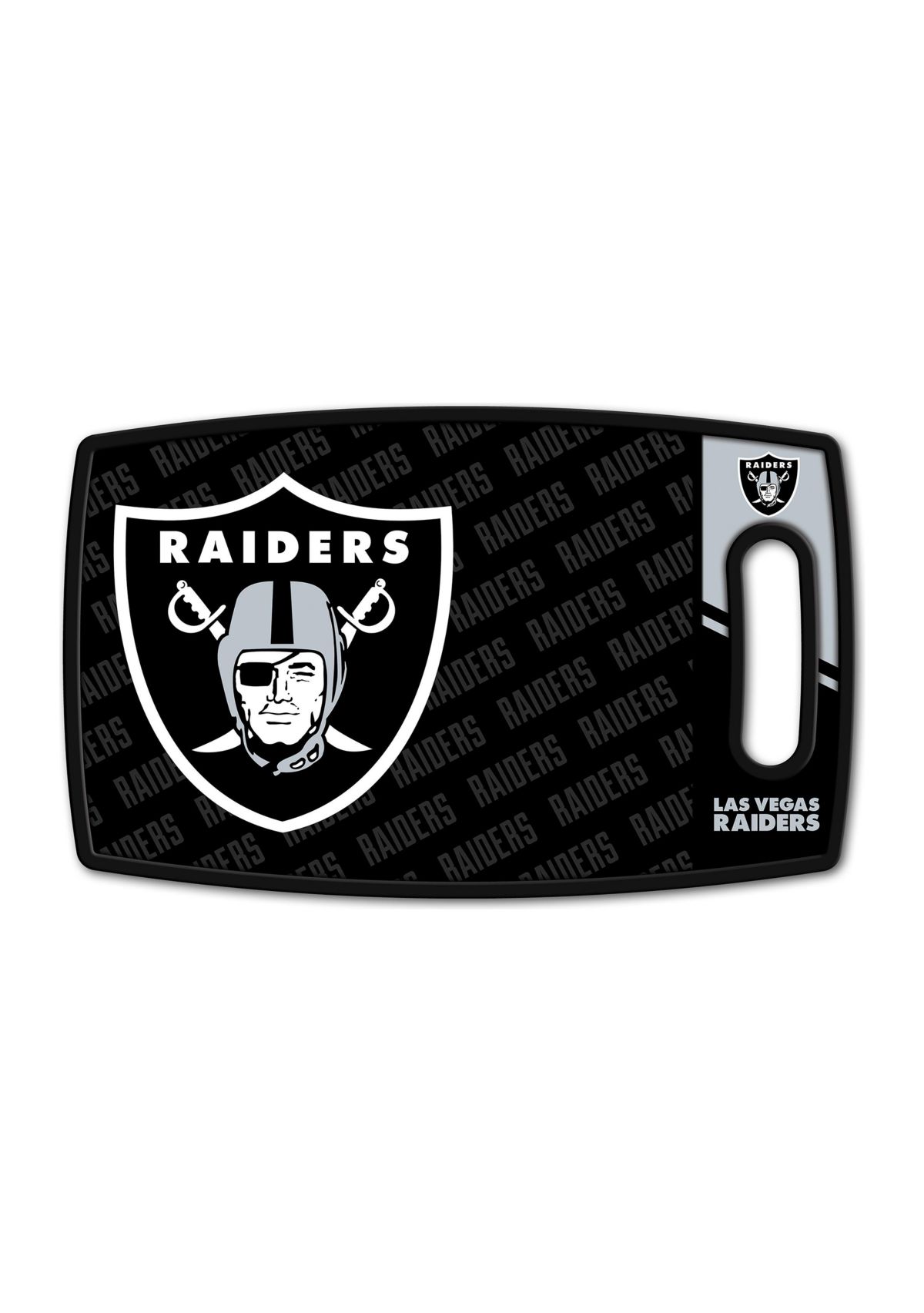 Oakland Raiders YouTheFan NFL Las Vegas Raiders Logo Series Cutting Board