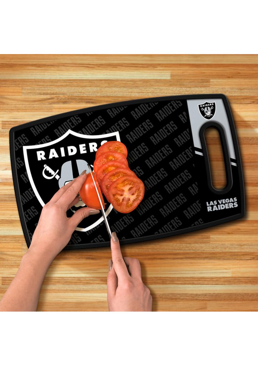 Oakland Raiders YouTheFan NFL Las Vegas Raiders Logo Series Cutting Board