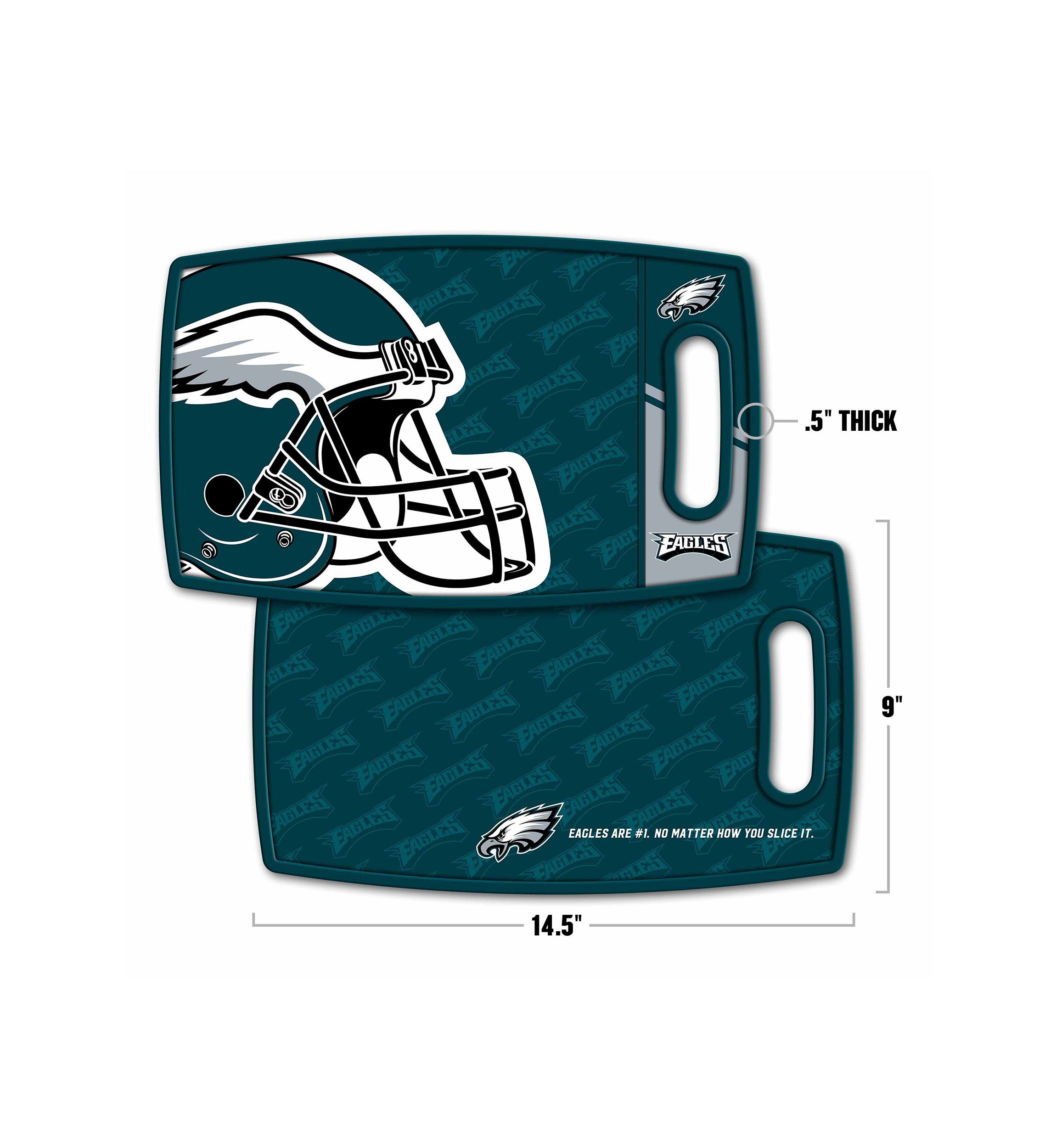 YouTheFan NFL Philadelphia Eagles Logo Series Cutting Board