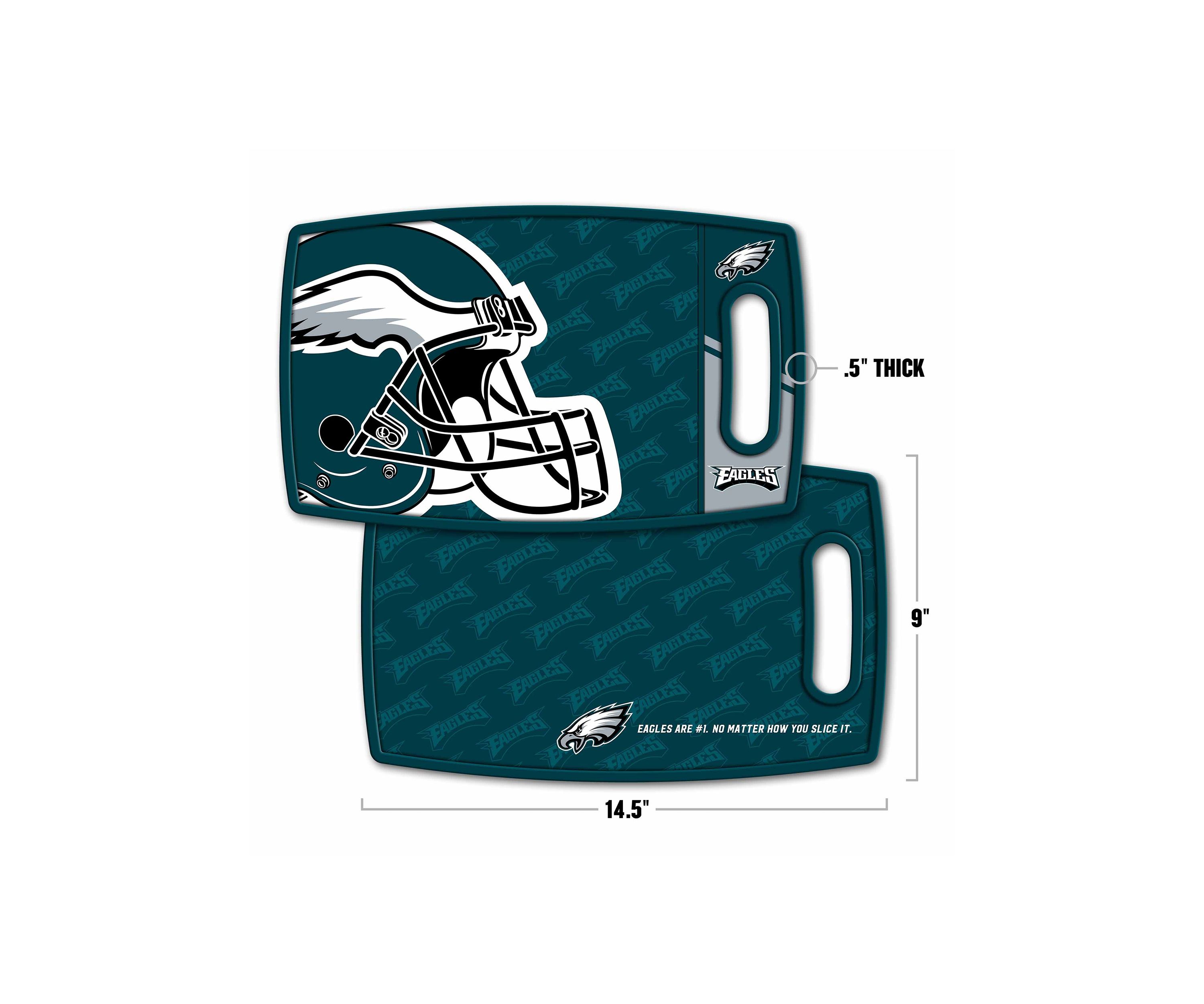 YouTheFan NFL Philadelphia Eagles Logo Series Cutting Board