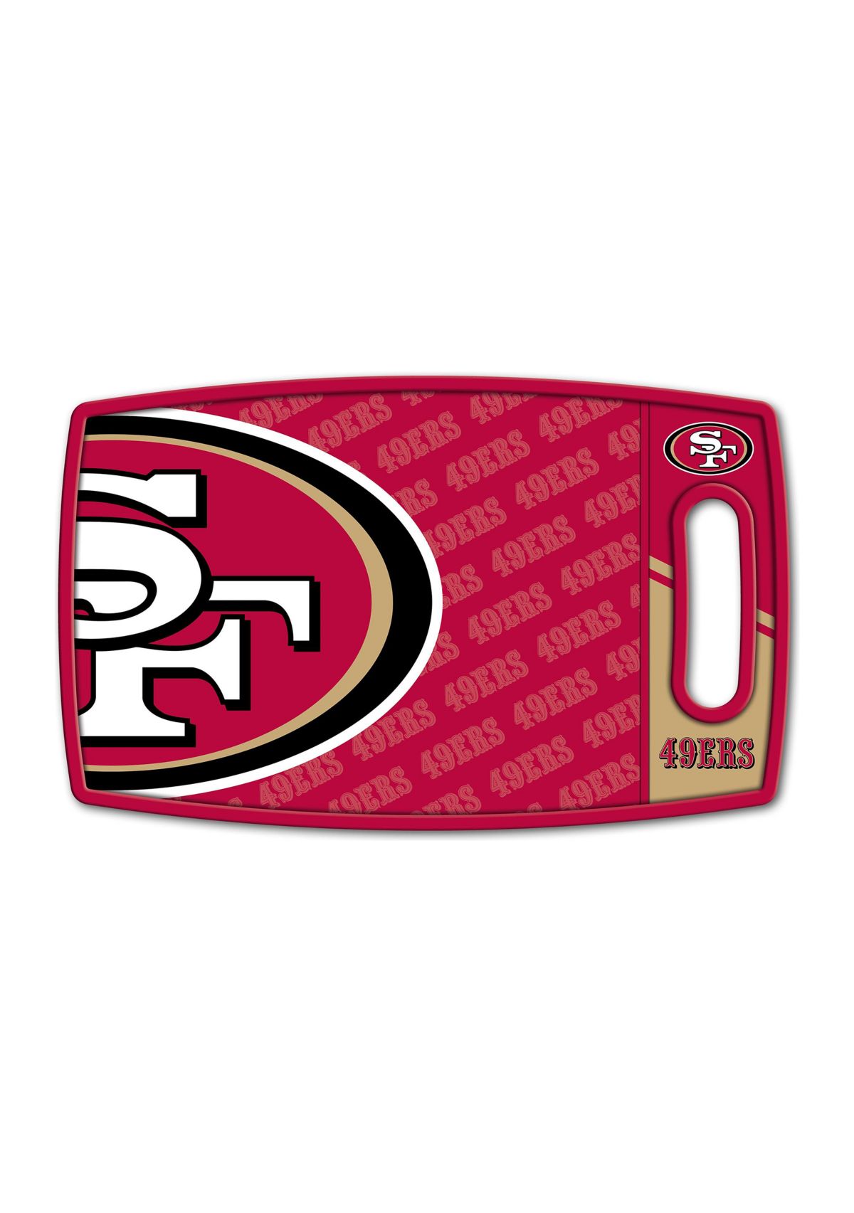 YouTheFan NFL San Francisco 49ers Logo Series Cutting Board