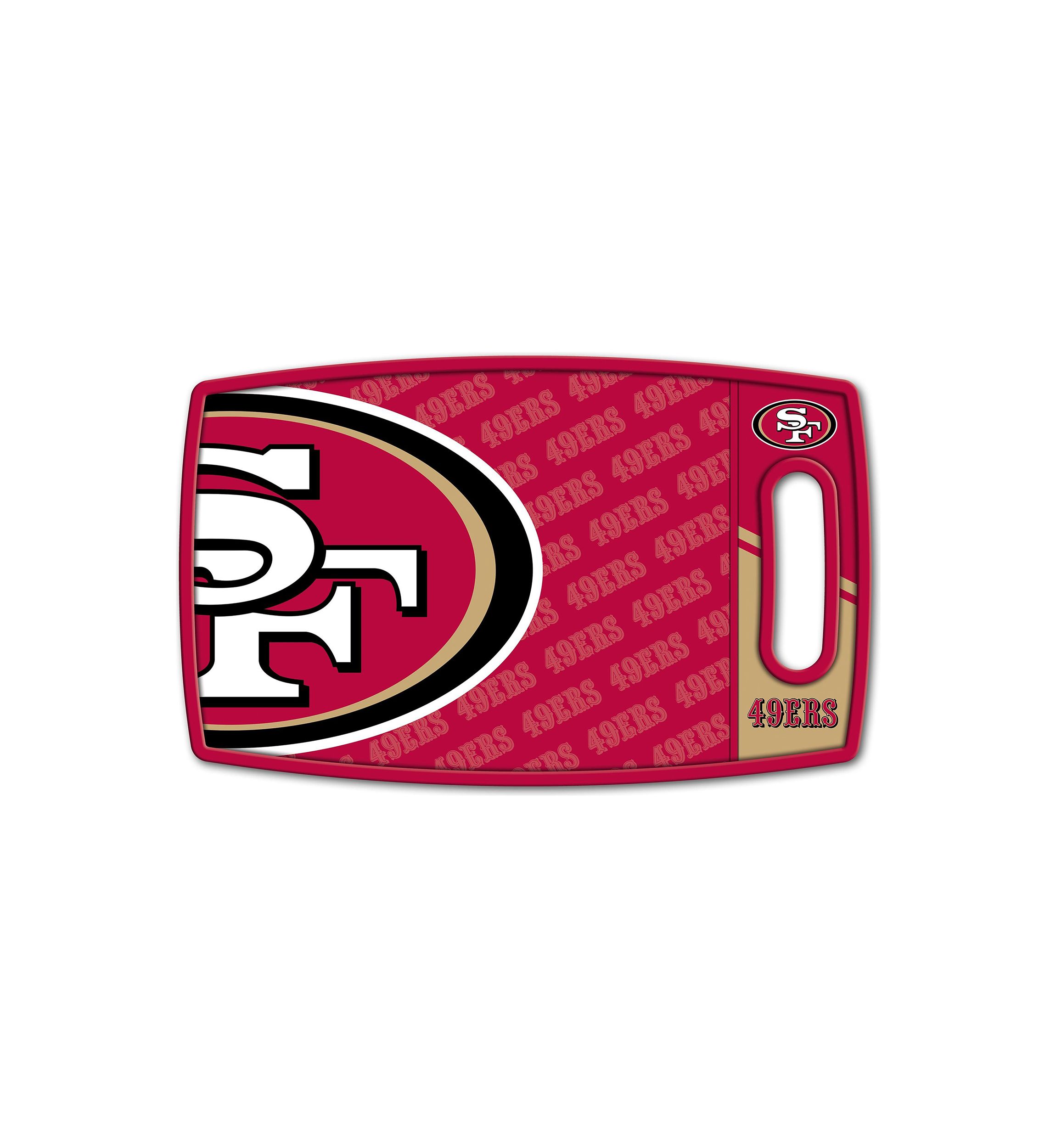 YouTheFan NFL San Francisco 49ers Logo Series Cutting Board