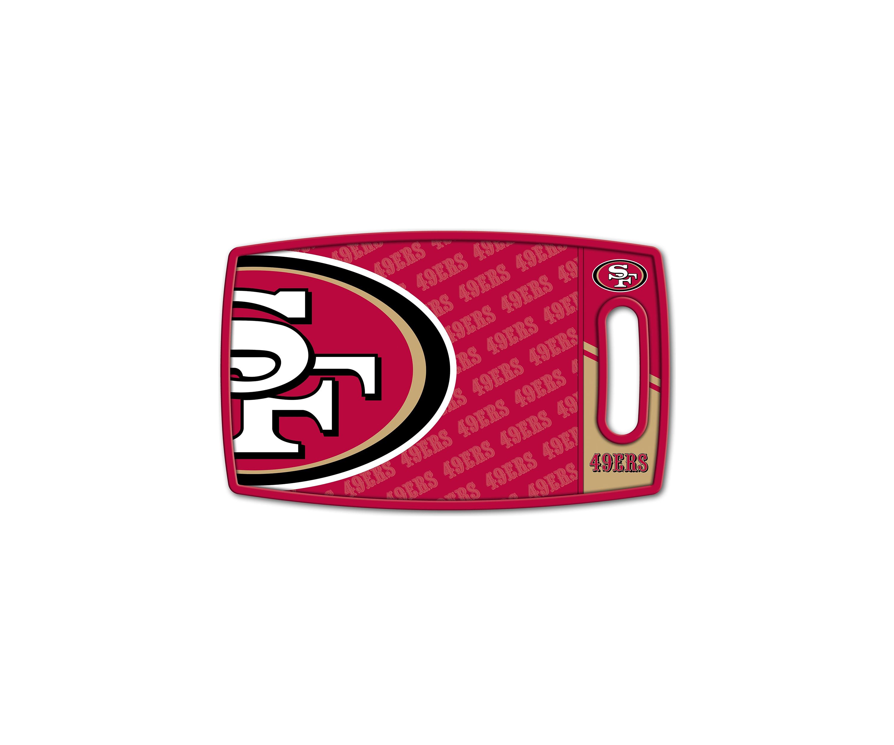 YouTheFan NFL San Francisco 49ers Logo Series Cutting Board