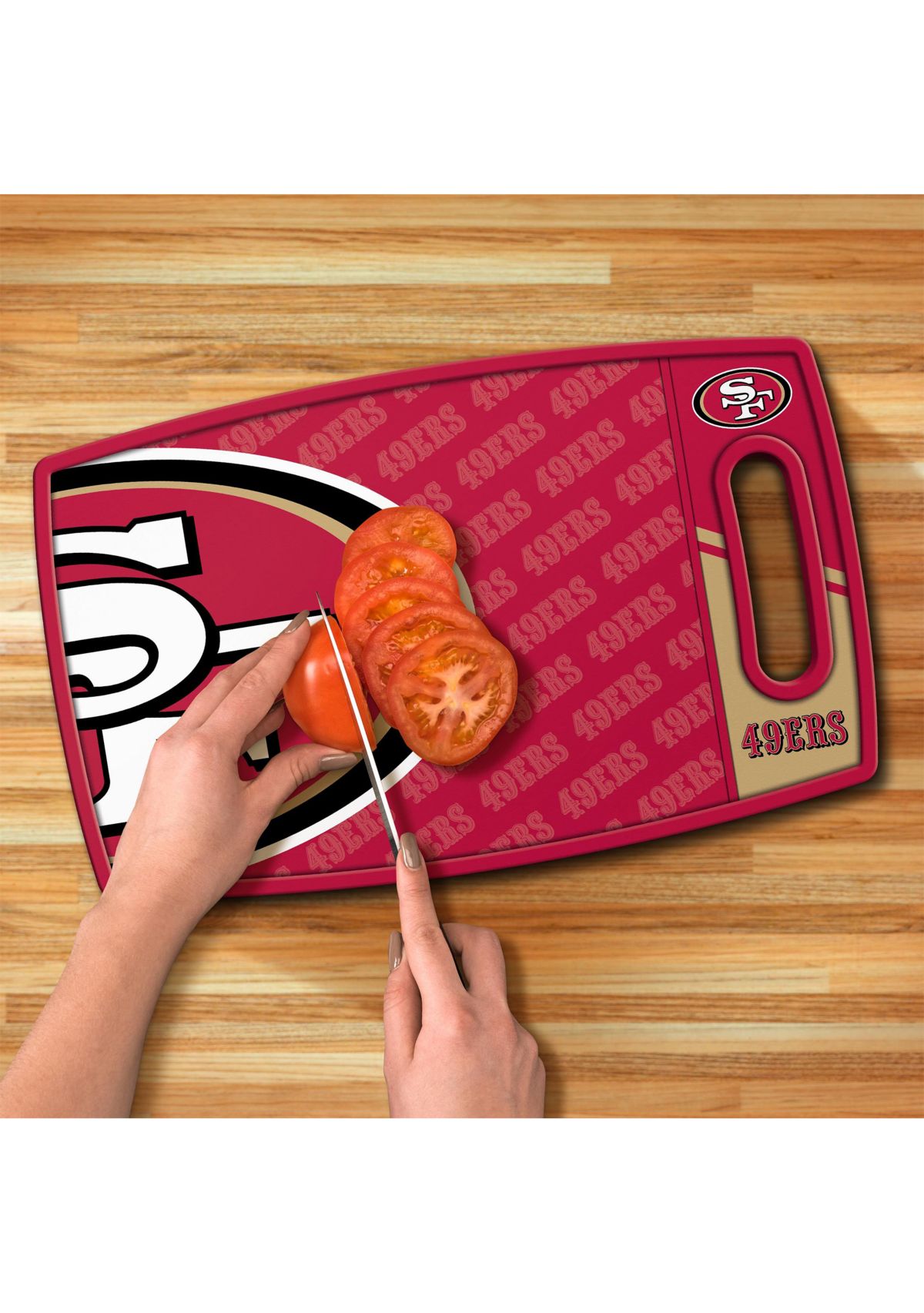 YouTheFan NFL San Francisco 49ers Logo Series Cutting Board