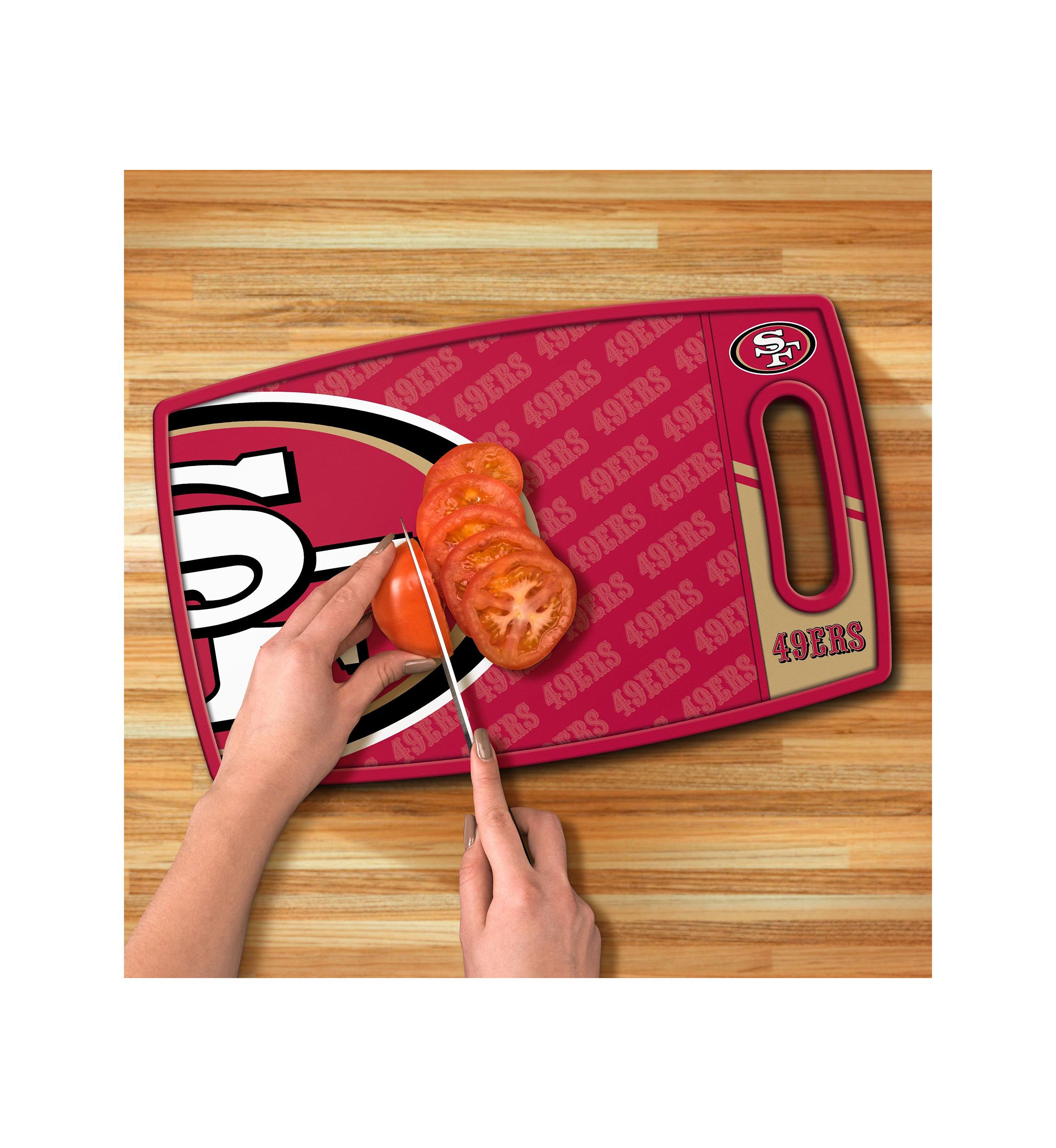 YouTheFan NFL San Francisco 49ers Logo Series Cutting Board
