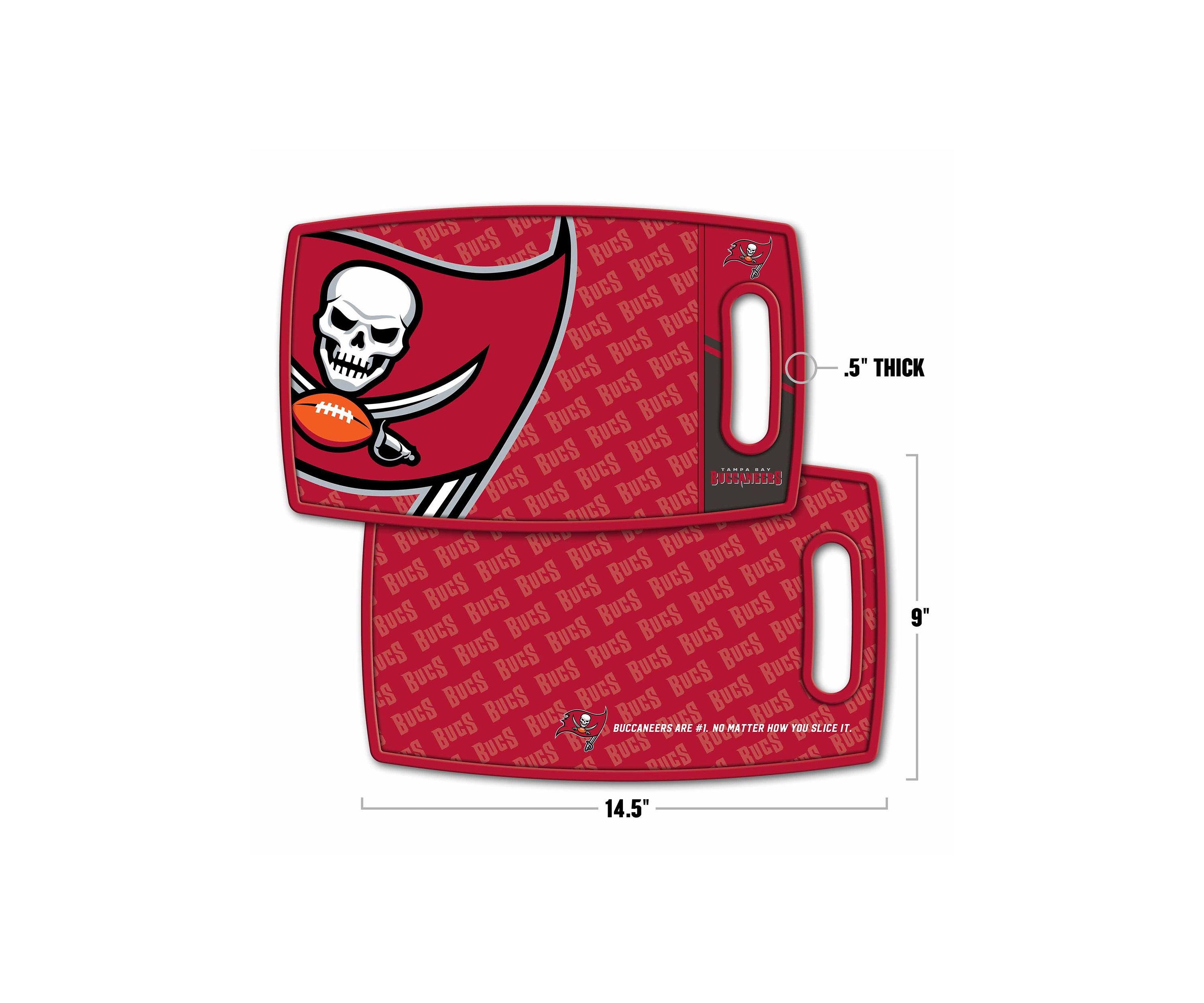 YouTheFan NFL Tampa Bay Buccaneers Logo Series Cutting Board