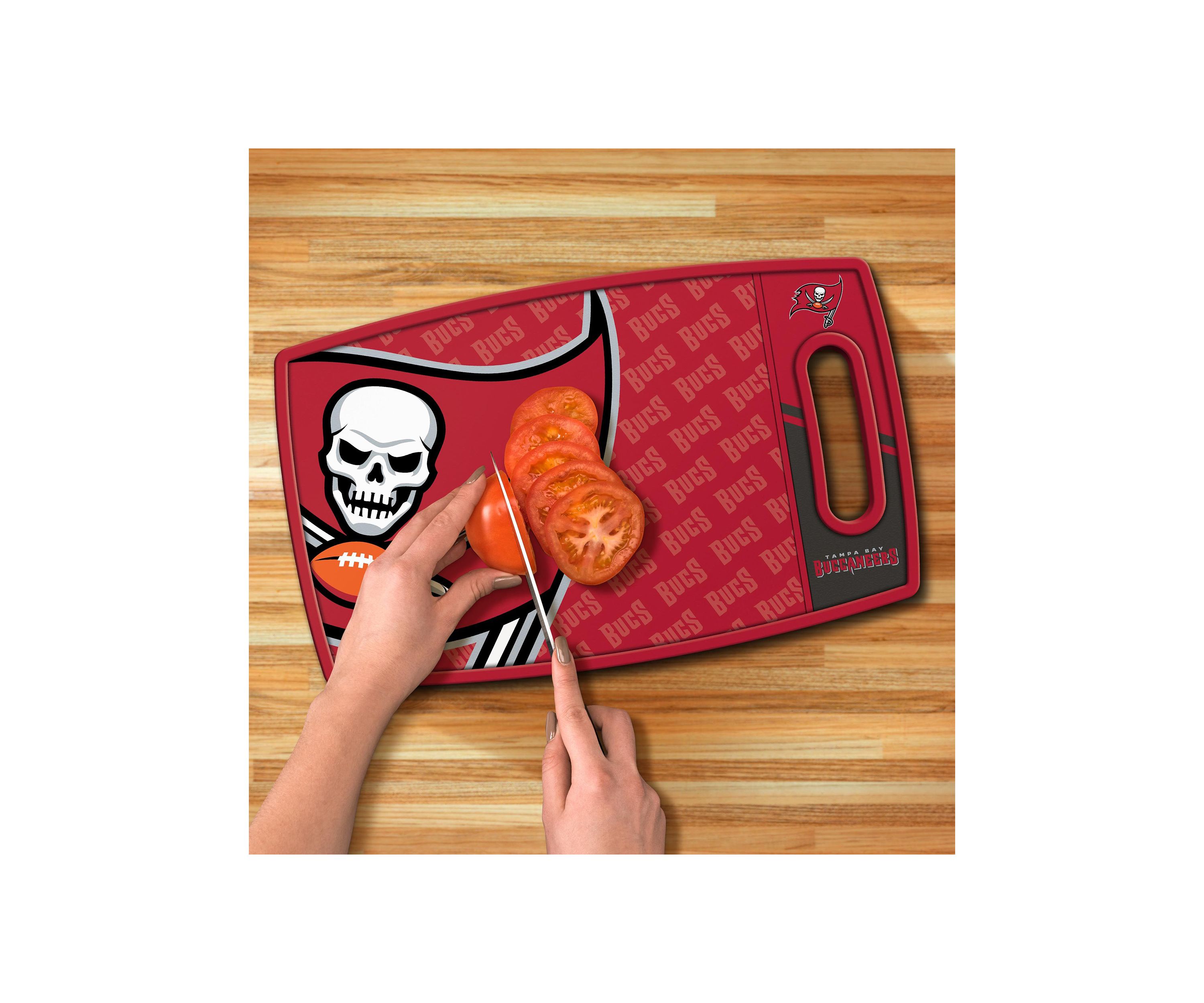 YouTheFan NFL Tampa Bay Buccaneers Logo Series Cutting Board