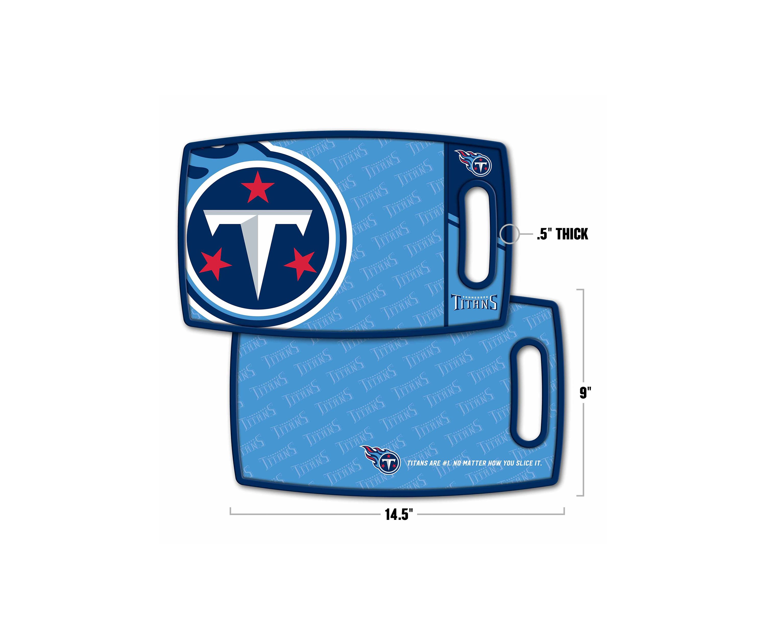 YouTheFan NFL Tennessee Titans Logo Series Cutting Board