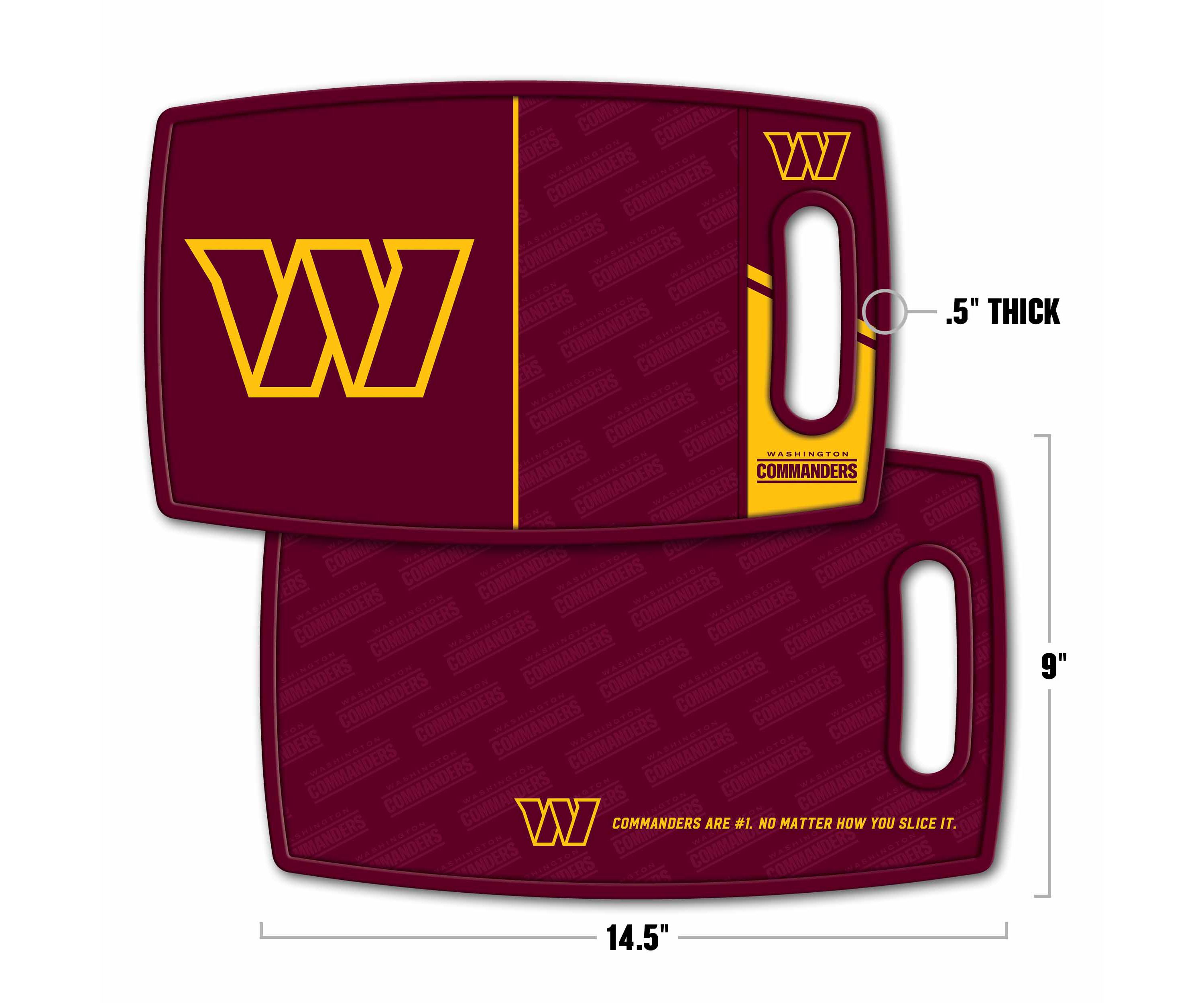 YouTheFan NFL Washington Commanders Logo Series Cutting Board