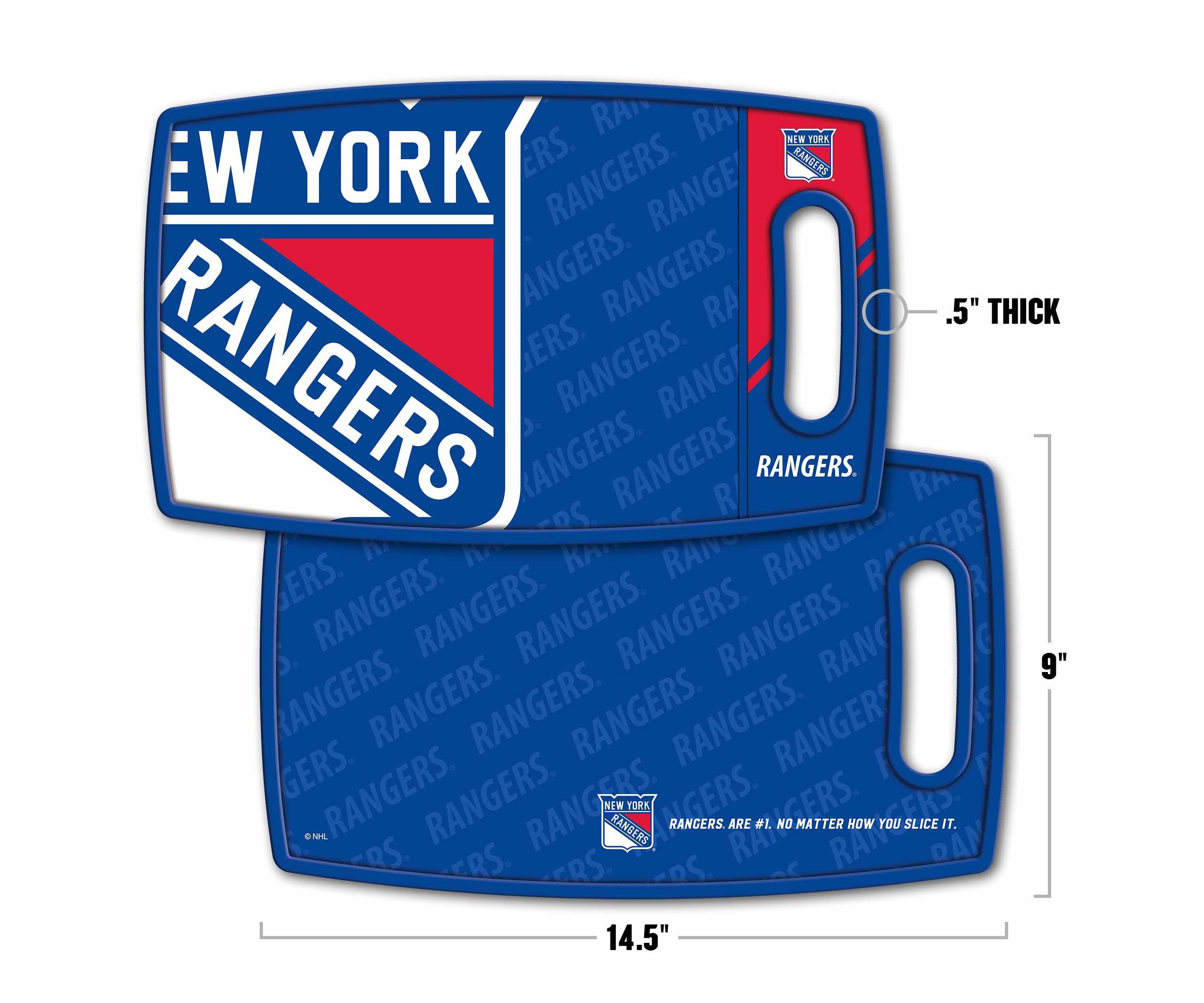 YouTheFan NHL New York Rangers Logo Series Cutting Board