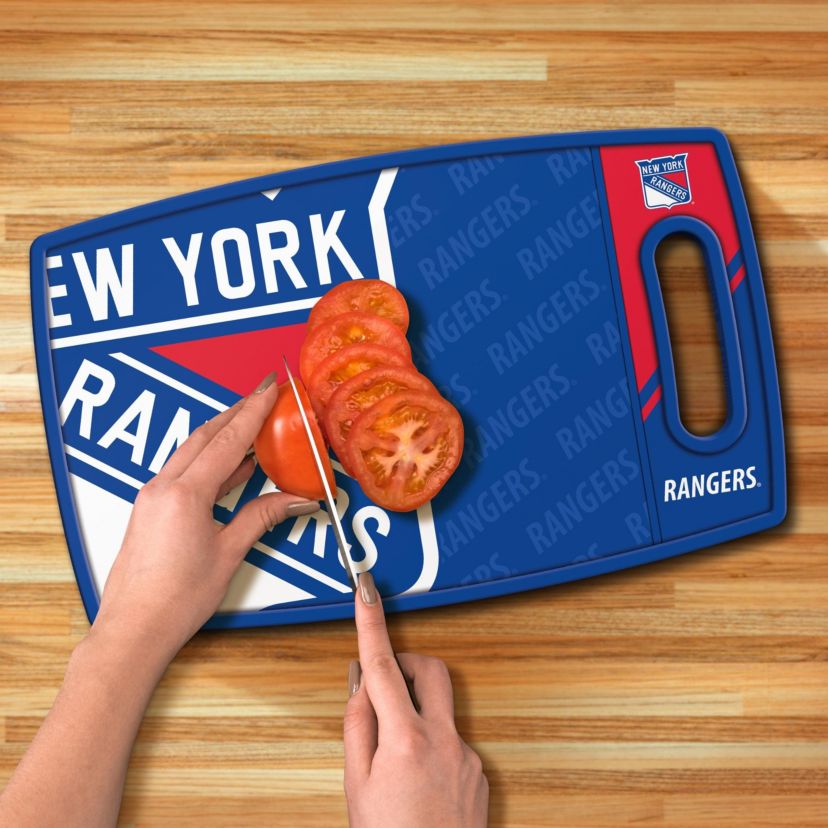 YouTheFan NHL New York Rangers Logo Series Cutting Board