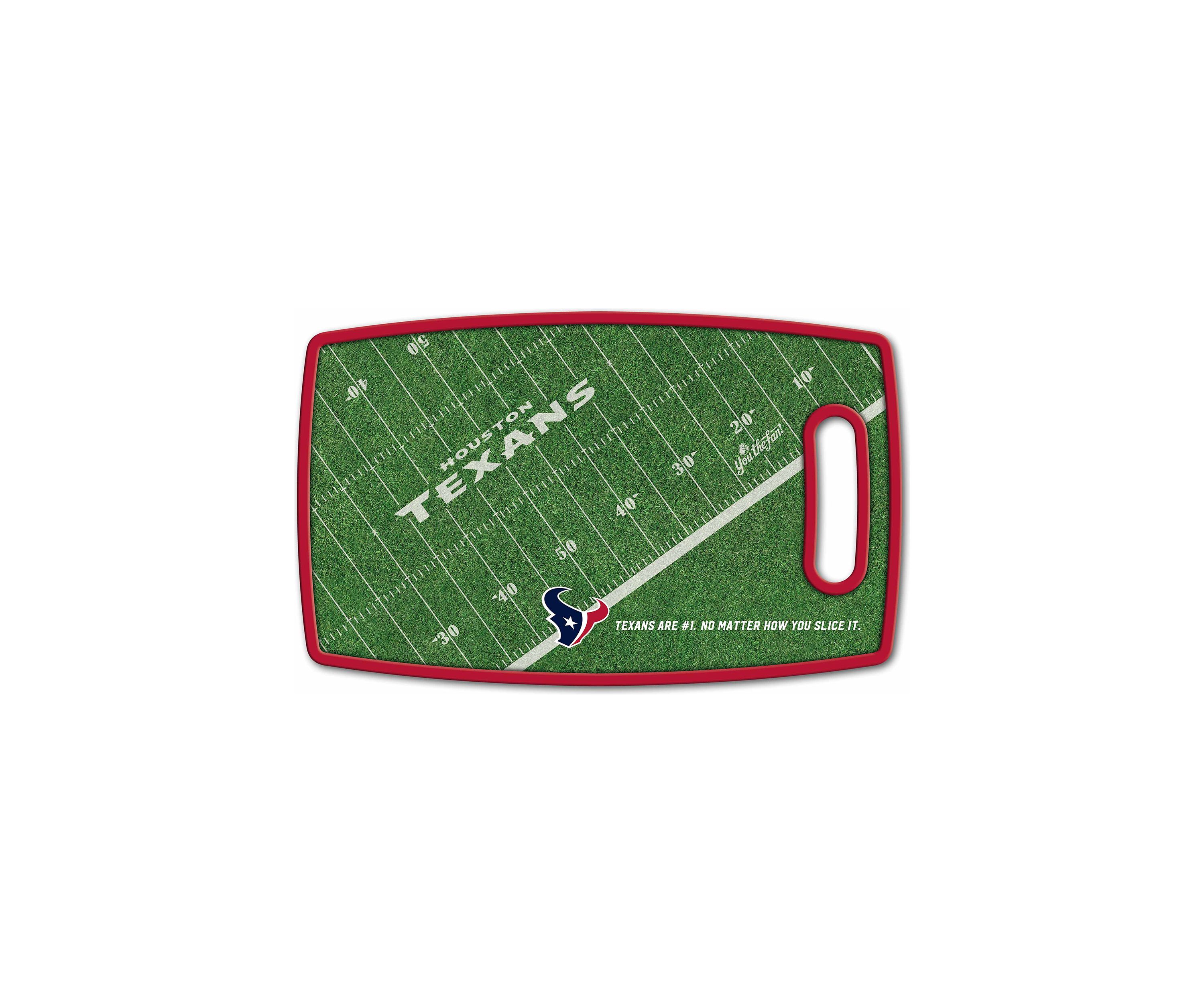 YouTheFan NFL Houston Texans Retro Series Cutting Board
