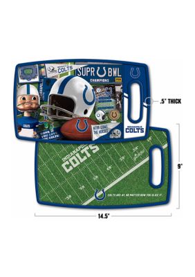YouTheFan NFL Indianapolis Colts Retro Series Cutting Board