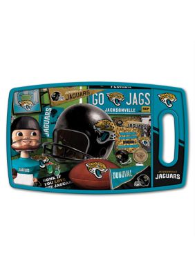 YouTheFan 2500065 NFL Jacksonville Jaguars Retro Series Cutting Board