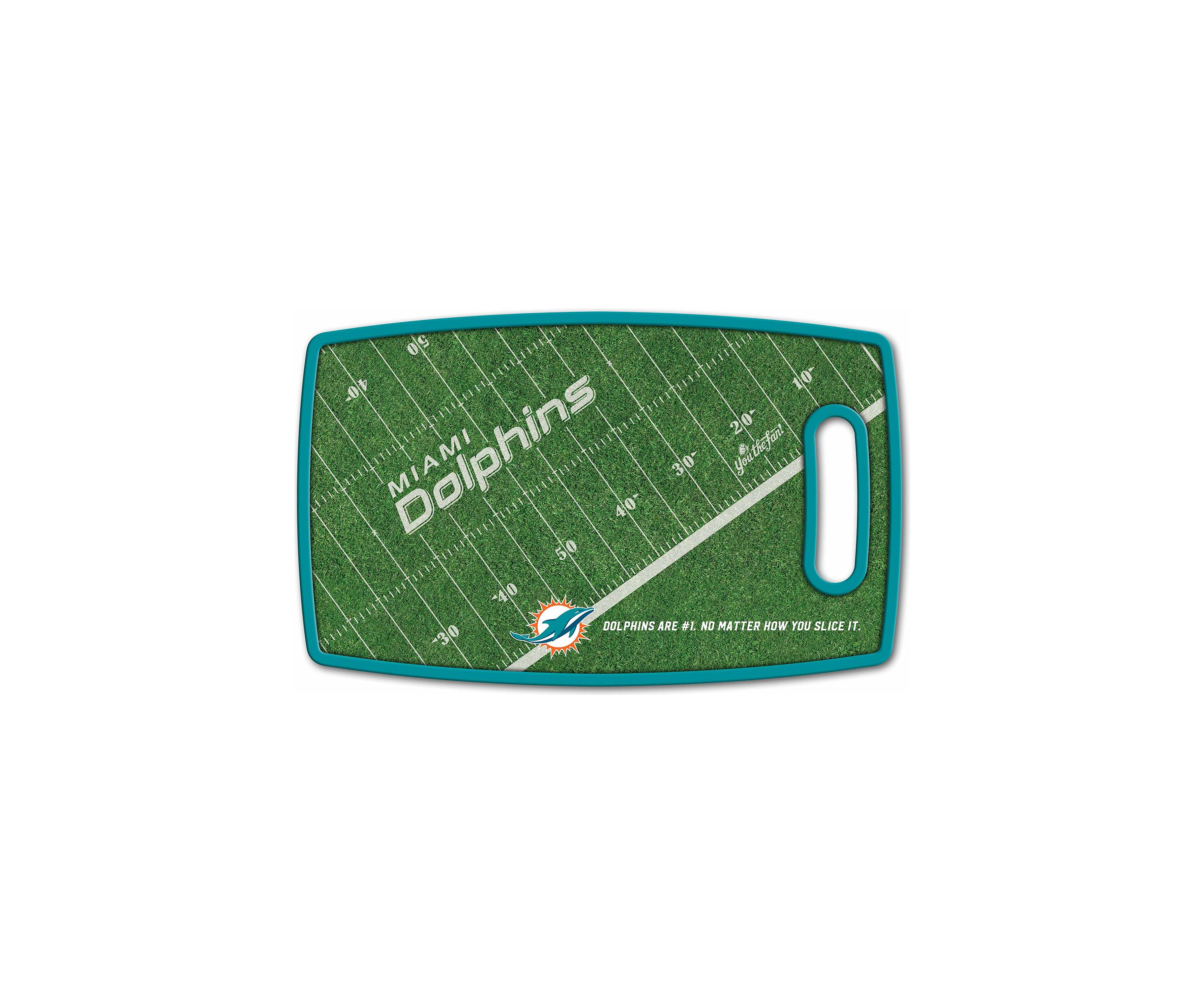 YouTheFan NFL Miami Dolphins Retro Series Cutting Board