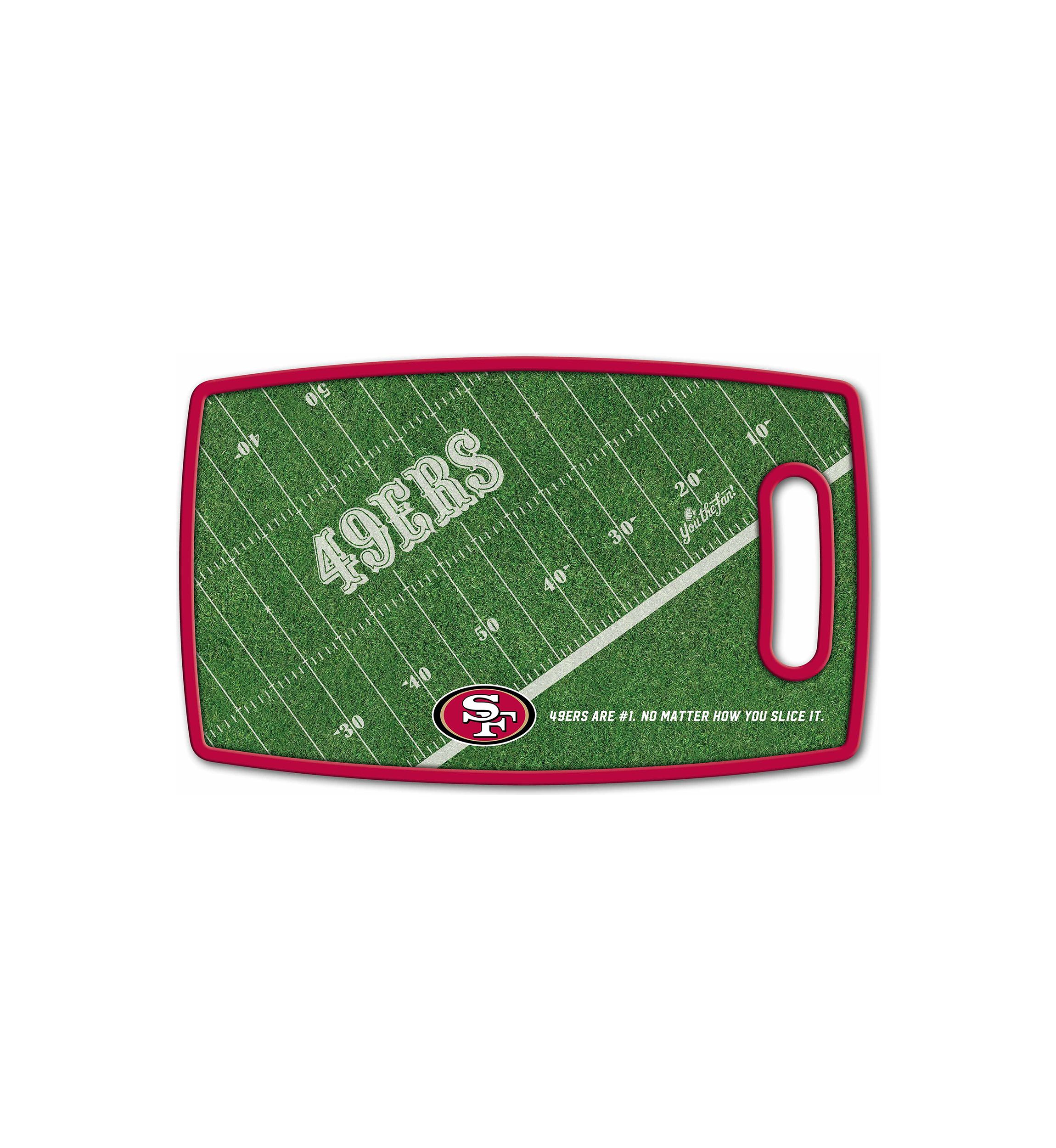 YouTheFan NFL San Francisco 49ers Retro Series Cutting Board