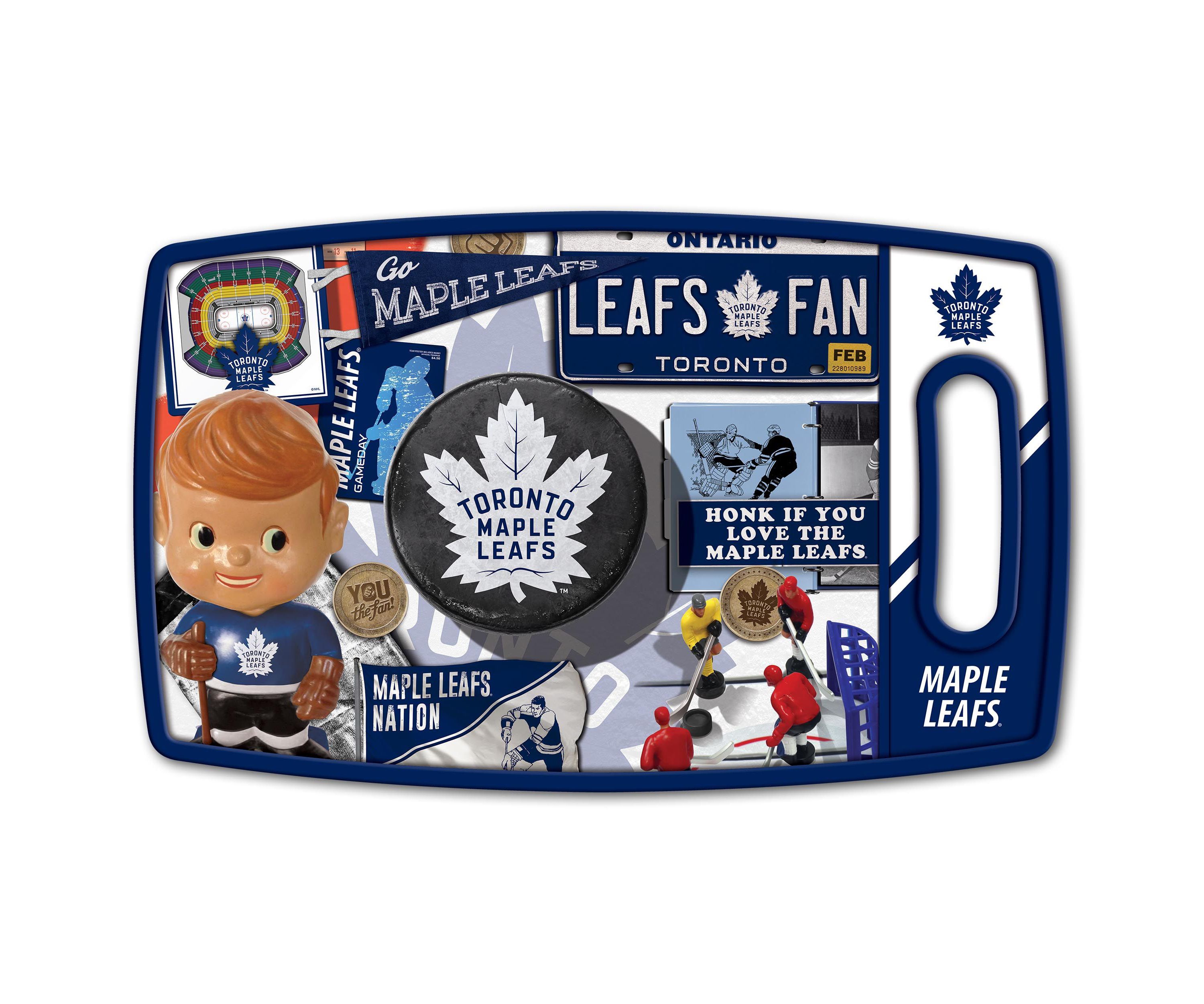 YouTheFan NHL Toronto Maple Leafs Retro Series Cutting Board