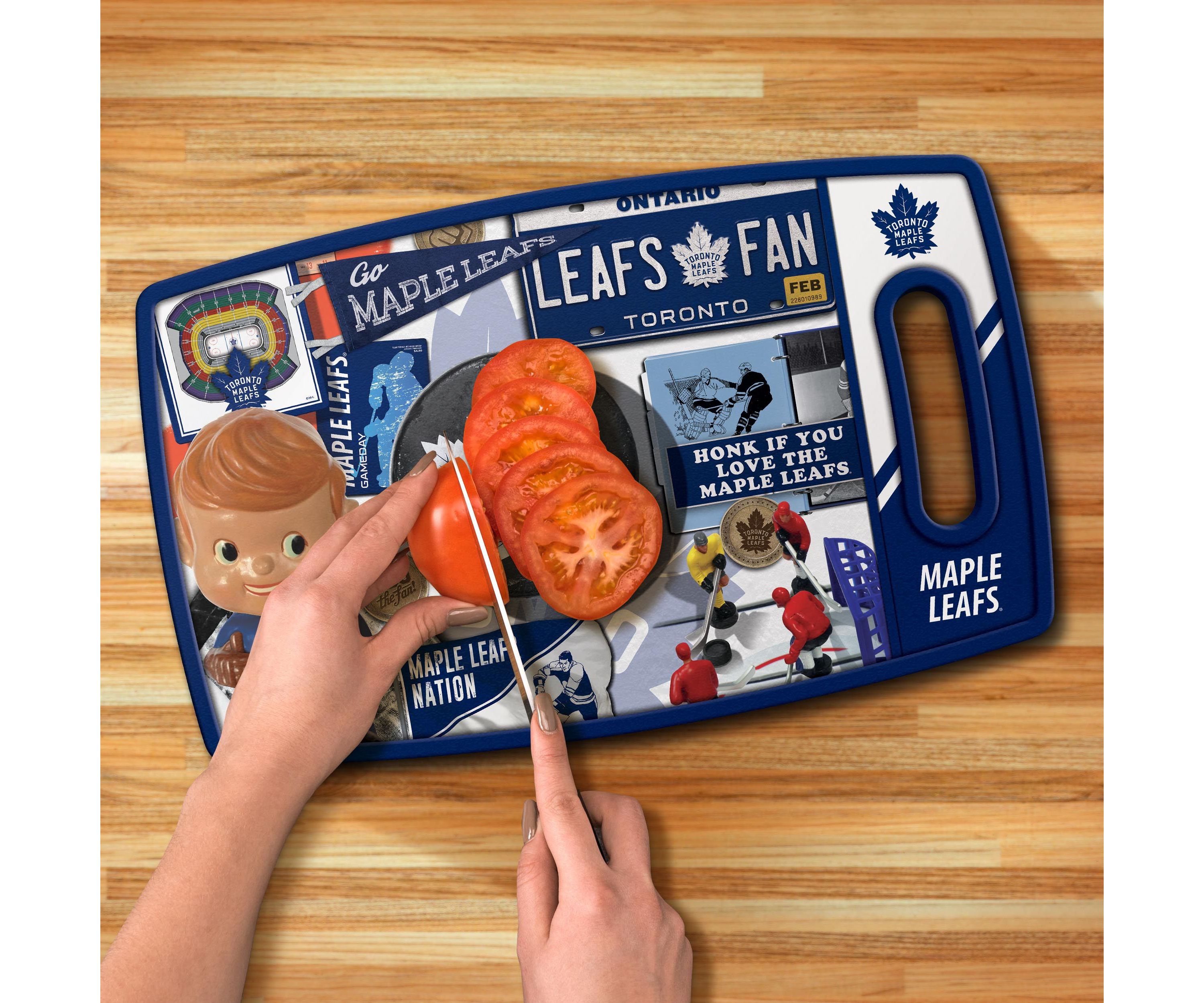YouTheFan NHL Toronto Maple Leafs Retro Series Cutting Board