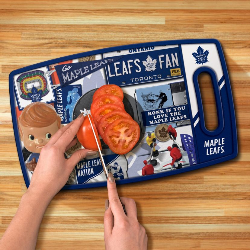 YouTheFan NHL Toronto Maple Leafs Retro Series Cutting Board