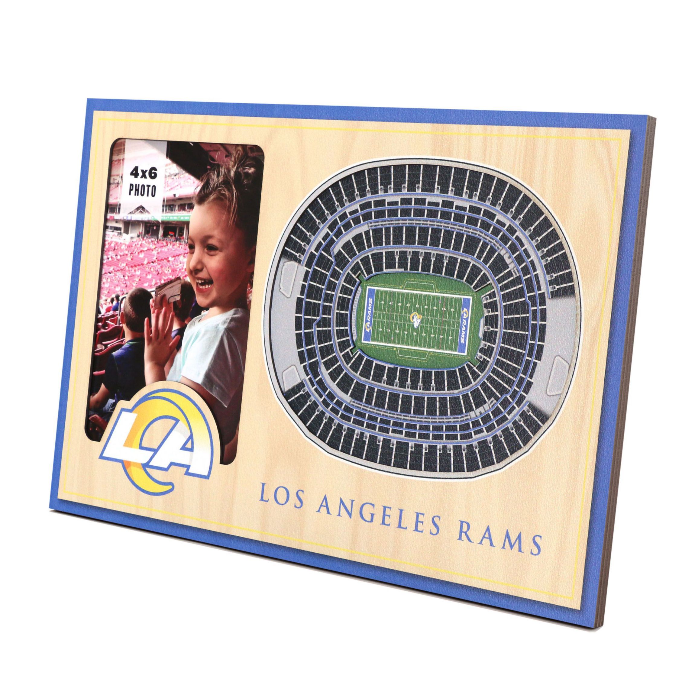 YouTheFan NFL Los Angeles Rams 3D StadiumView Picture Frame - SoFi Stadium