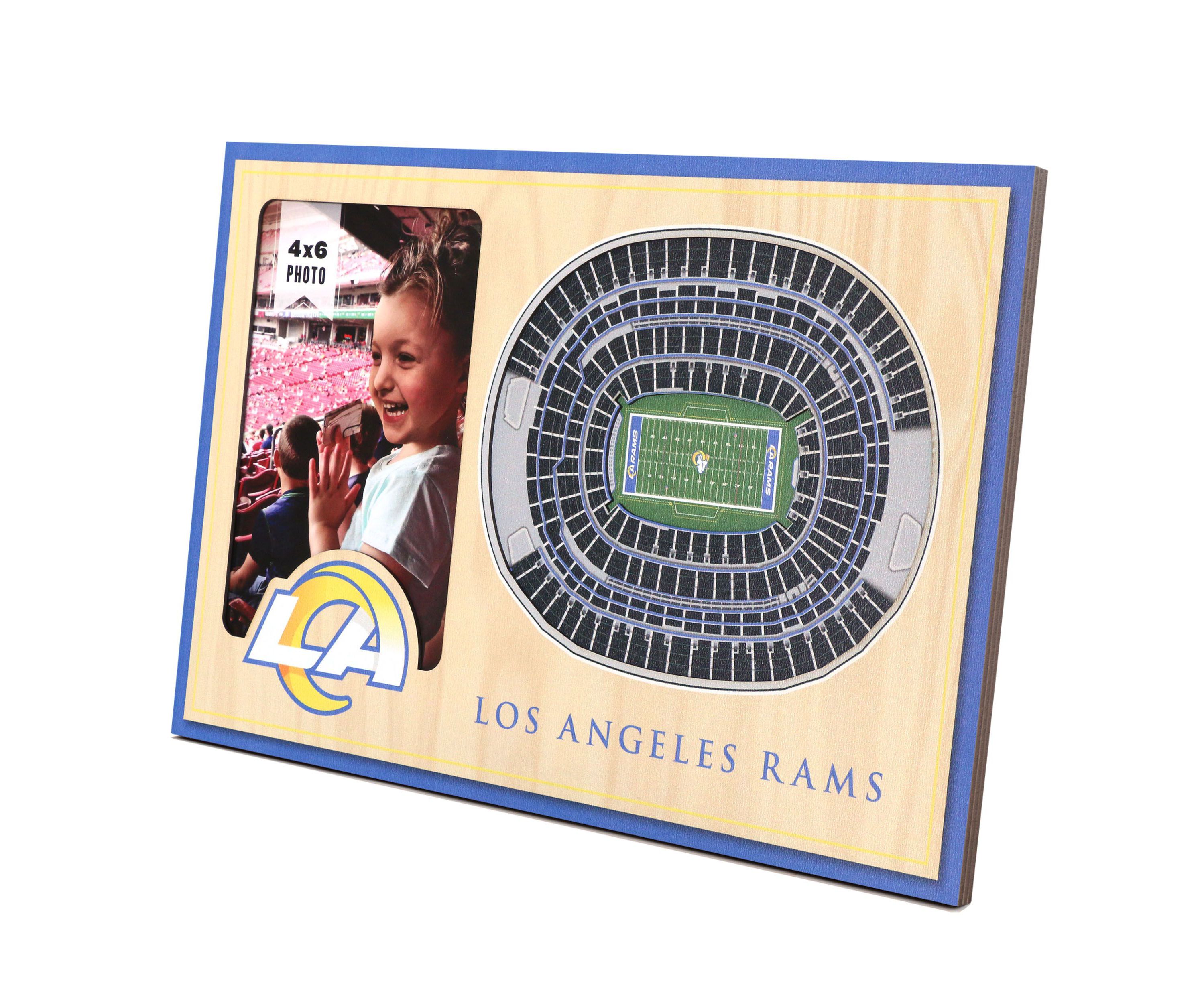 YouTheFan NFL Los Angeles Rams 3D StadiumView Picture Frame - SoFi Stadium