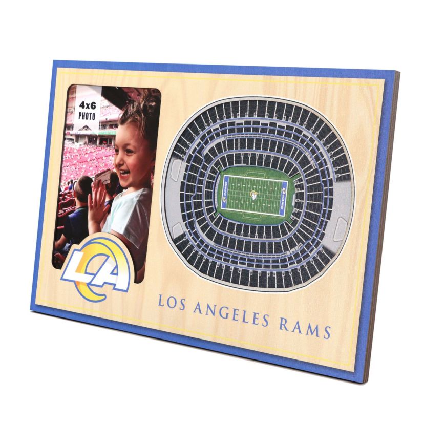 YouTheFan NFL Los Angeles Rams 3D StadiumView Picture Frame - SoFi Stadium
