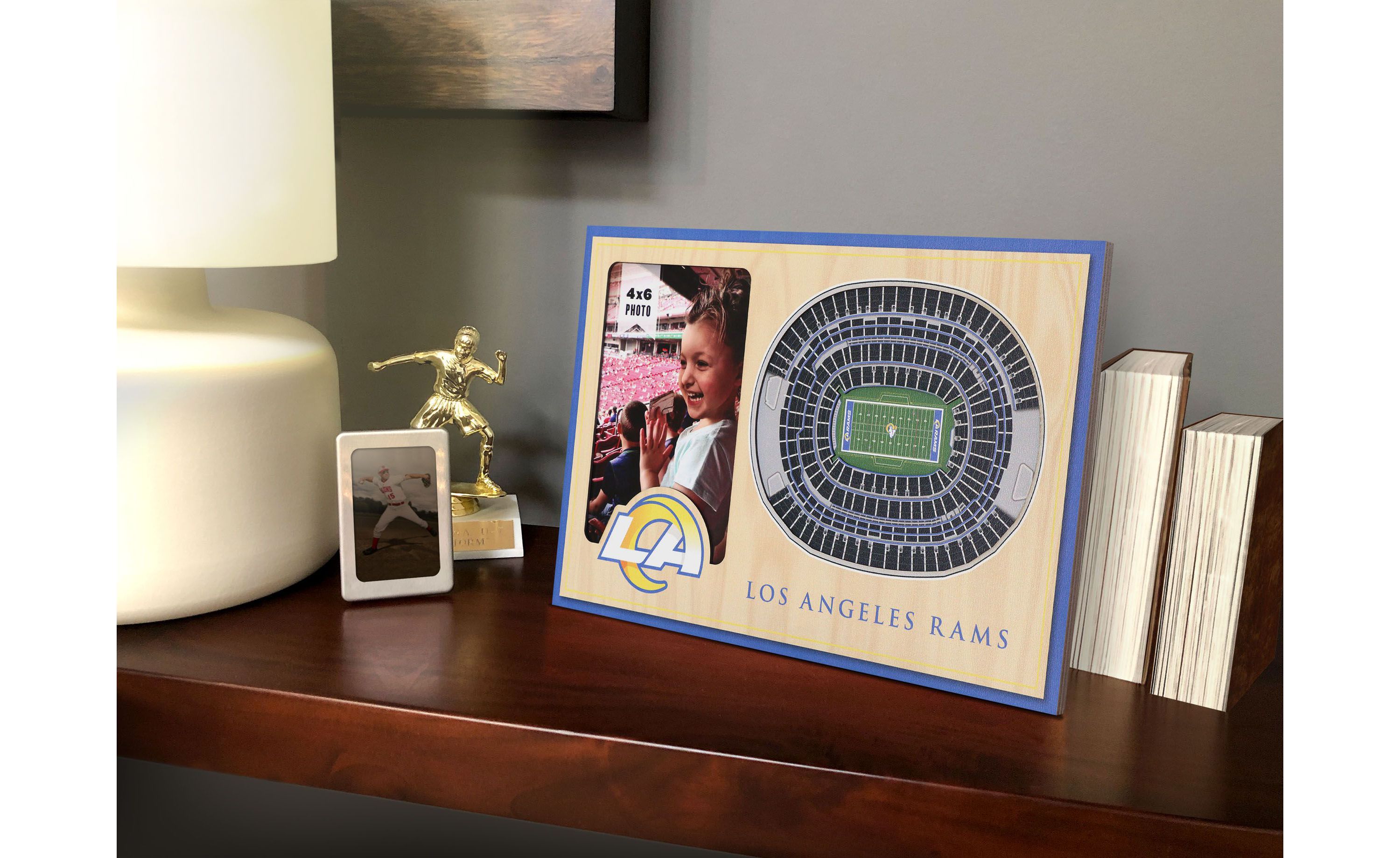 YouTheFan NFL Los Angeles Rams 3D StadiumView Picture Frame - SoFi Stadium