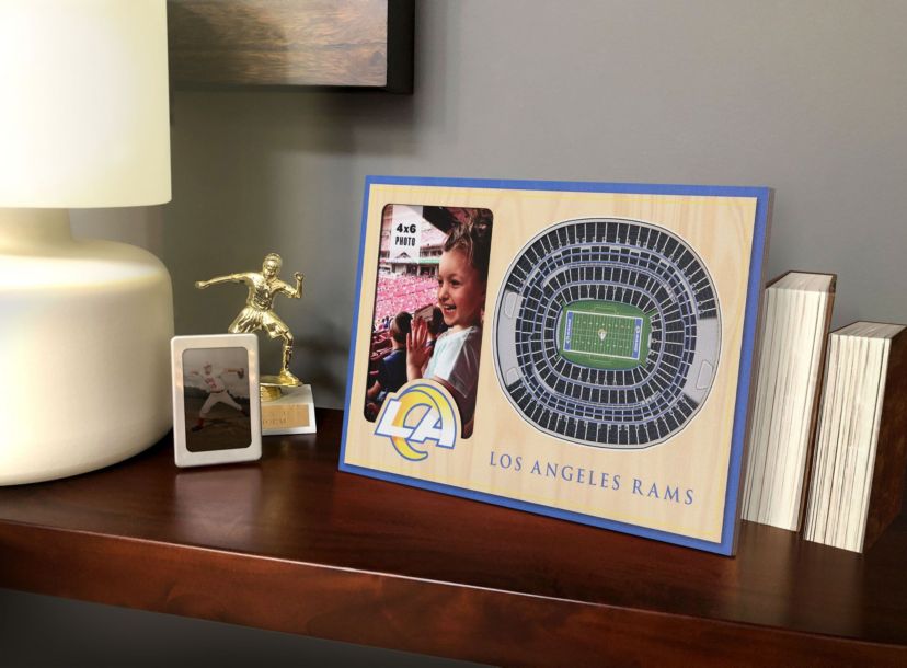 YouTheFan NFL Los Angeles Rams 3D StadiumView Picture Frame - SoFi Stadium